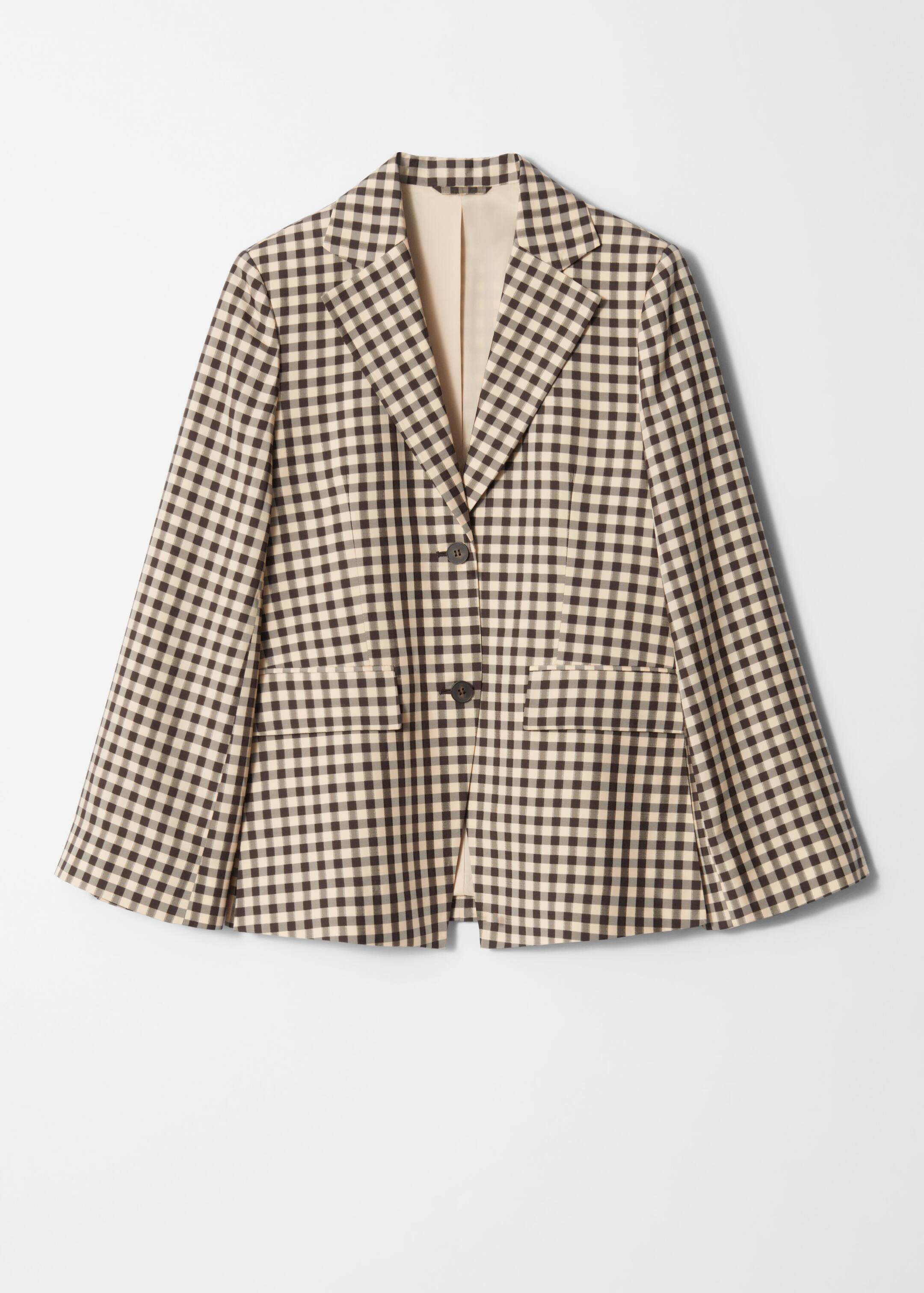 Ver imagen más grande: Americana a cuadros - Cuadros vichy marrones - MUJER | H&M ES 8