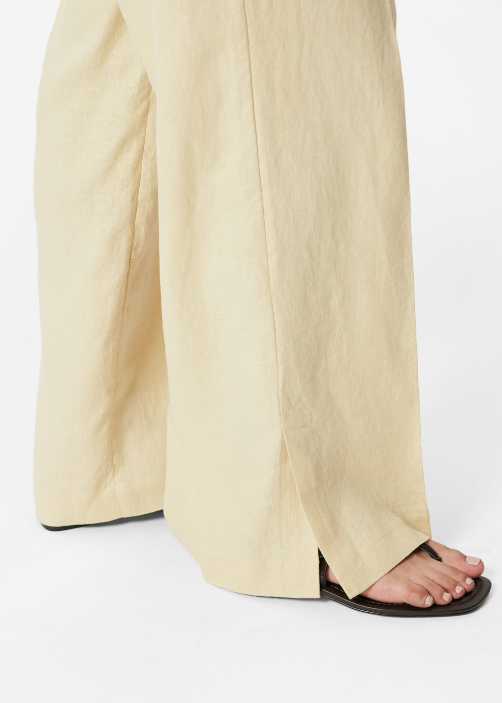 Image of Pantalon habillé en lin