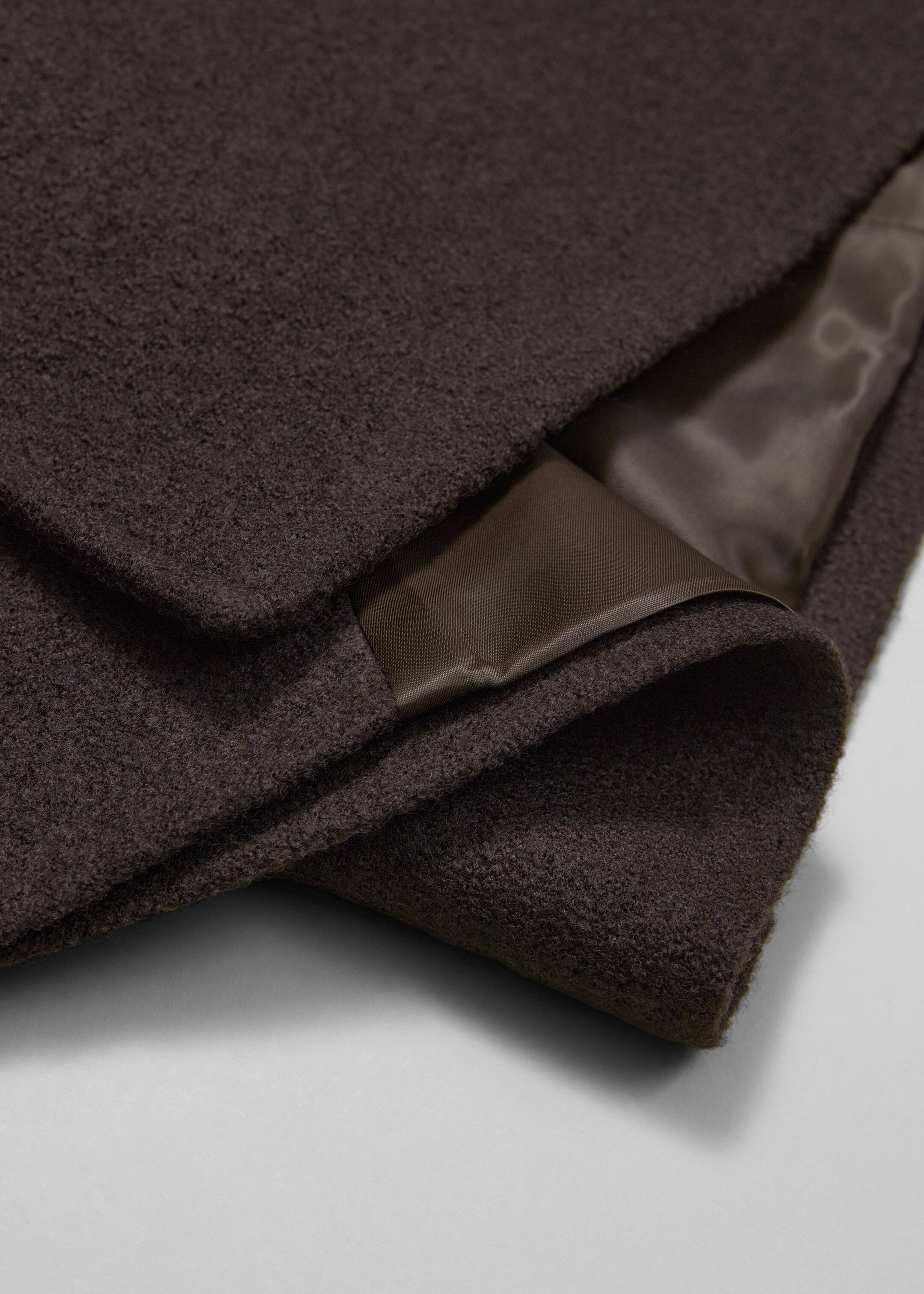 Agrandir l'image: Manteau volumineux en laine avec ceinture - Marron - FEMME | H&M FR 4