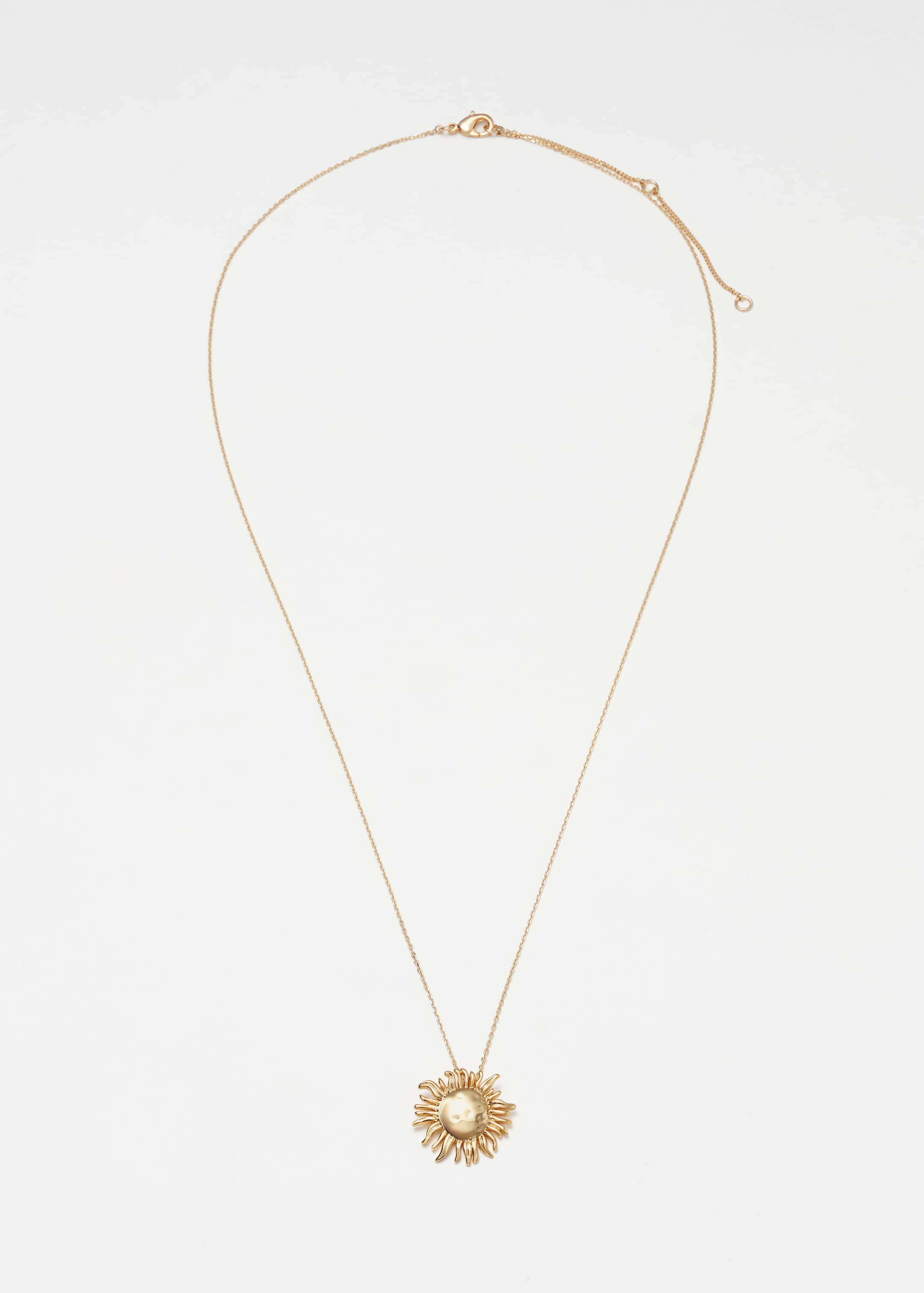 View larger image: Sunflower Pendant Necklace - Gold - Ladies | H&M GB 1
