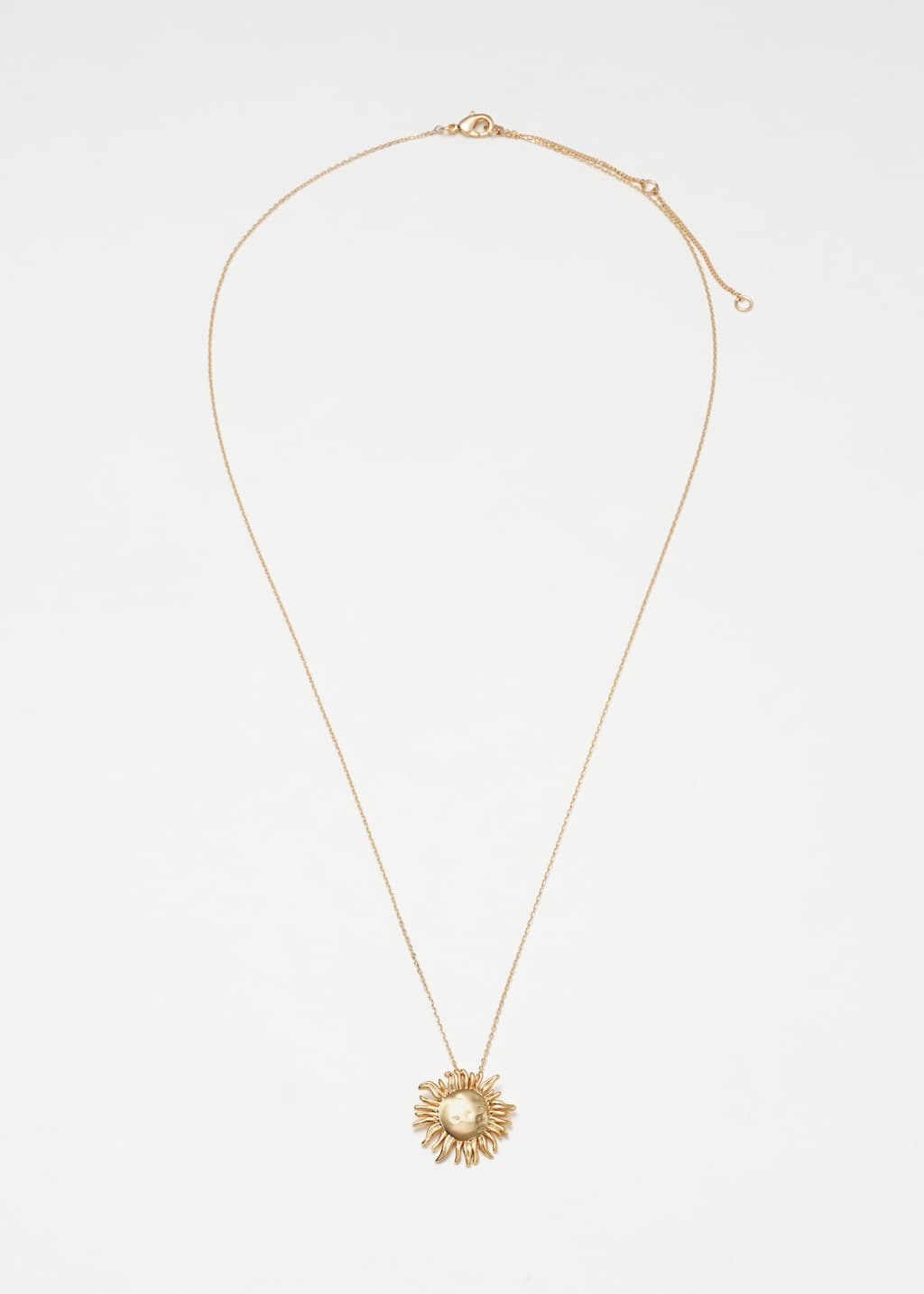 Image of Collar con colgante de girasol