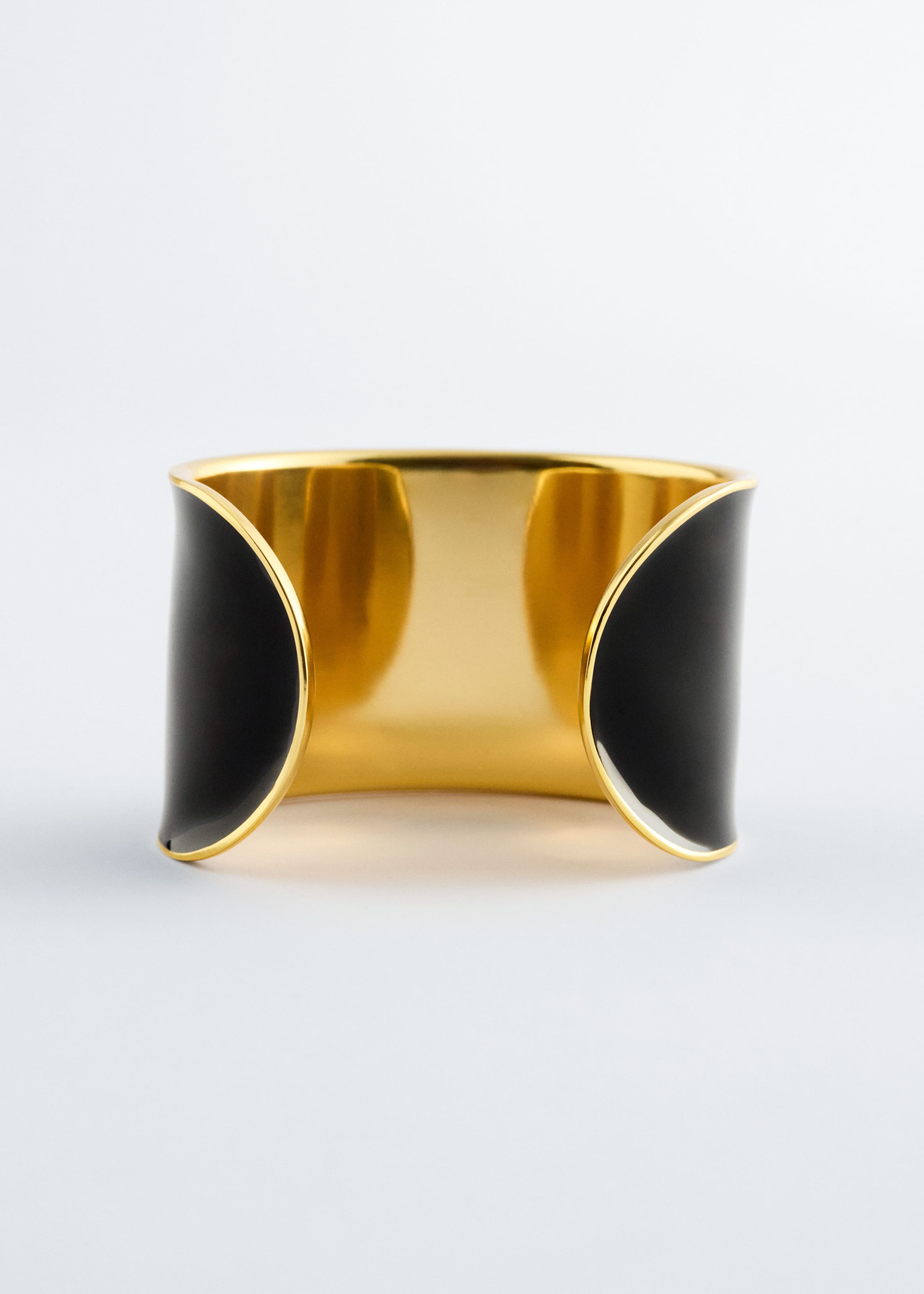 Image of Bracciale rigido bicolore