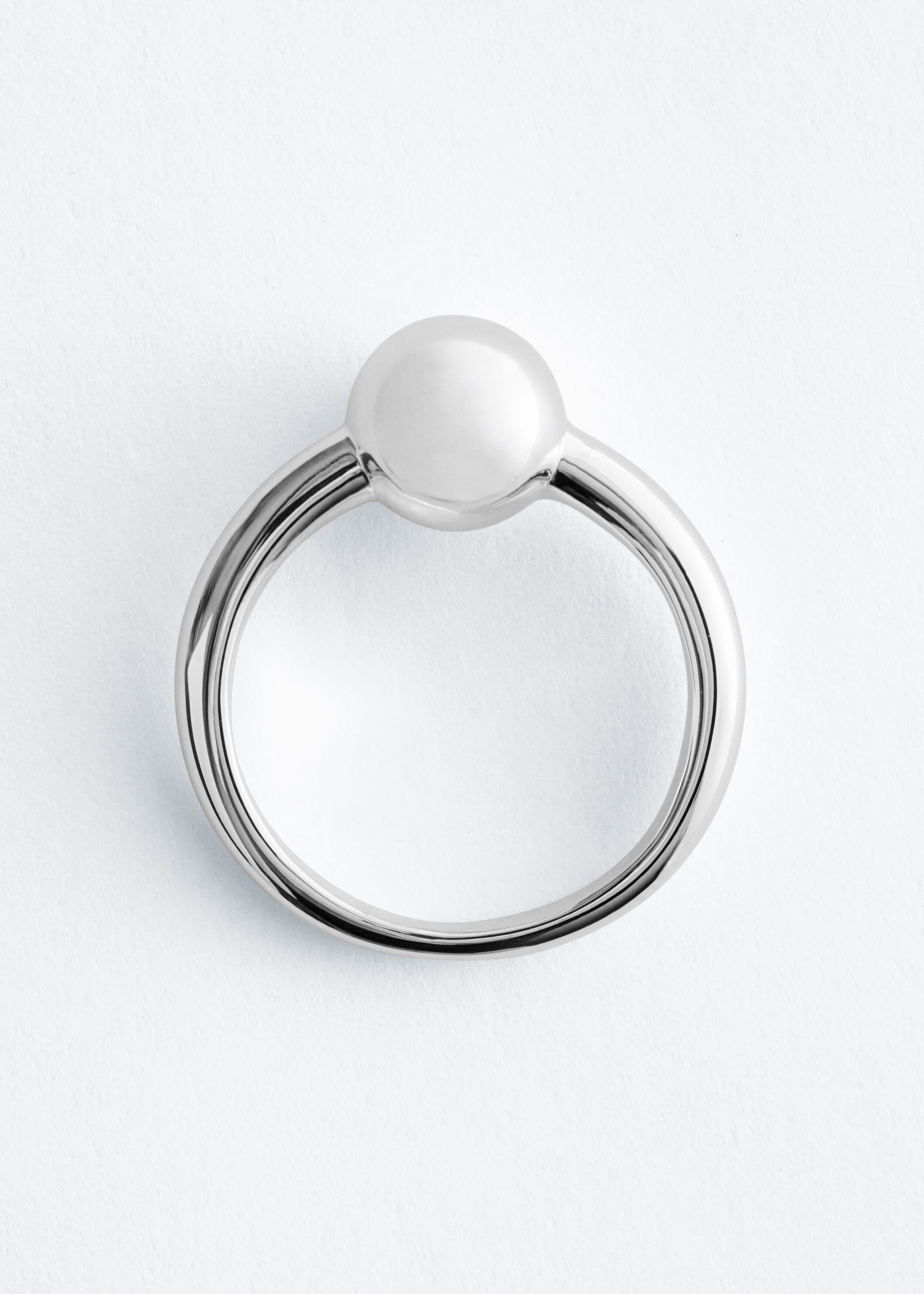 Spherical Brass Ring - {{variantName}} - Descriptive Detail
