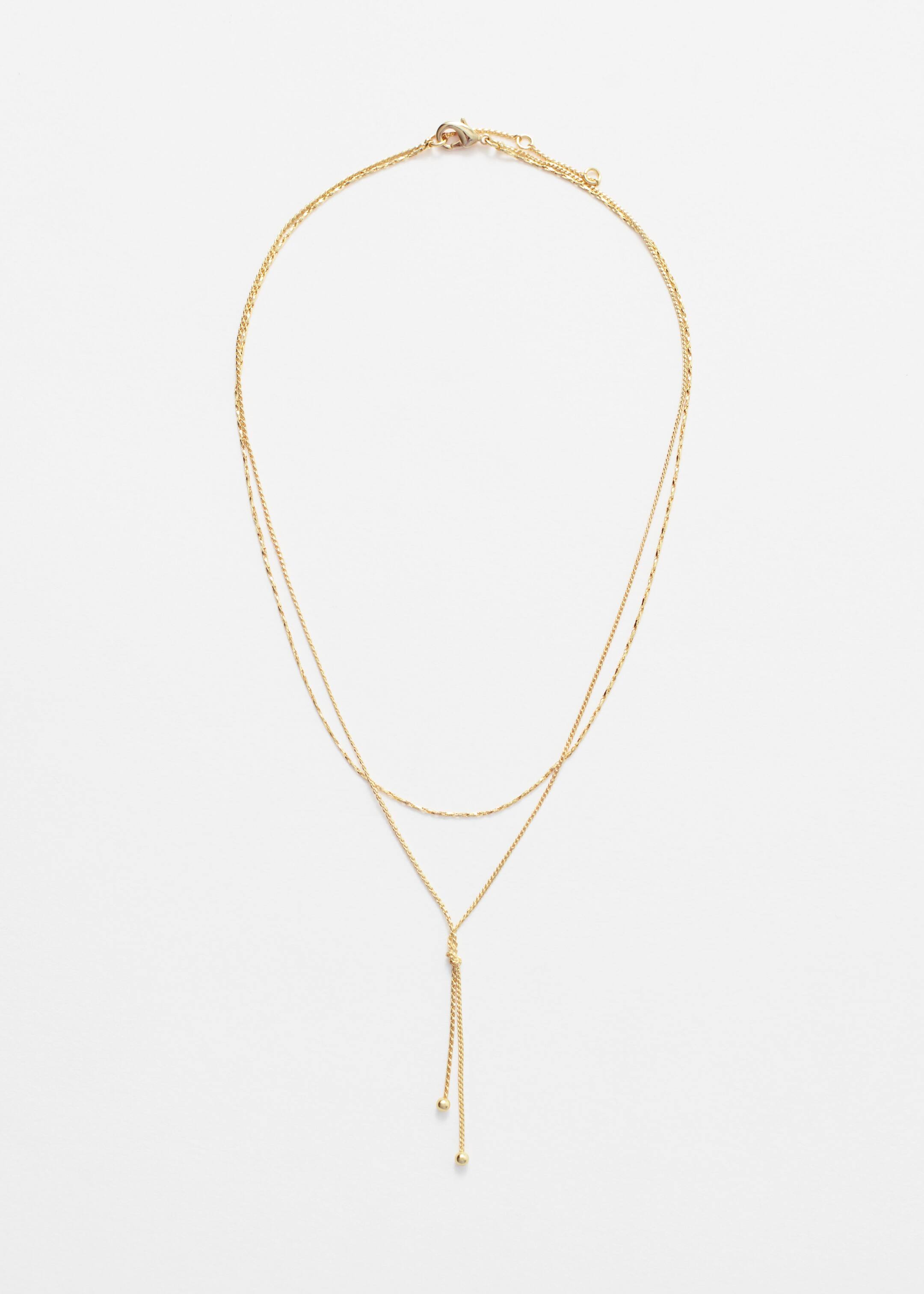 Größeres Bild ansehen: Mehrreihige Y-Kette - Gold - Ladies | H&M DE 2