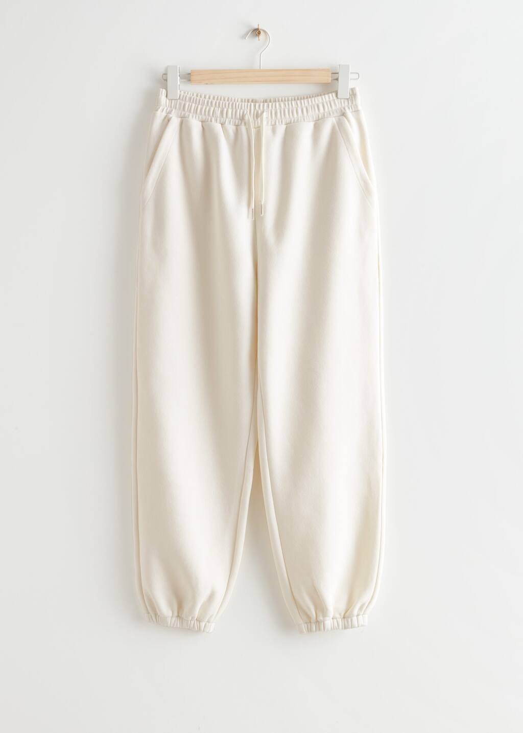 Relaxed Drawstring Joggers - Mole - Natura morta