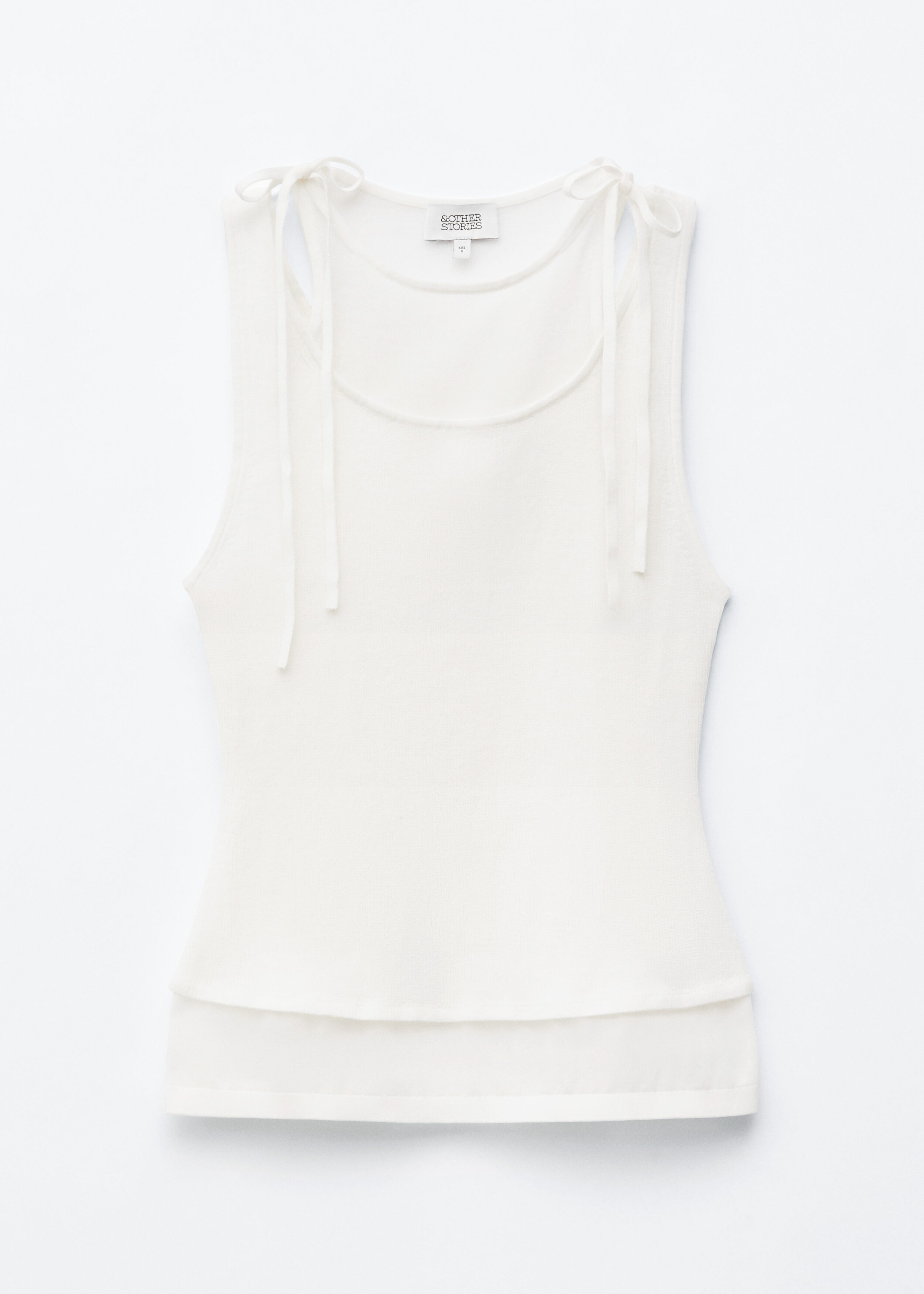 Ribbon Camisole Top - Orange - Tops - & Other Stories US