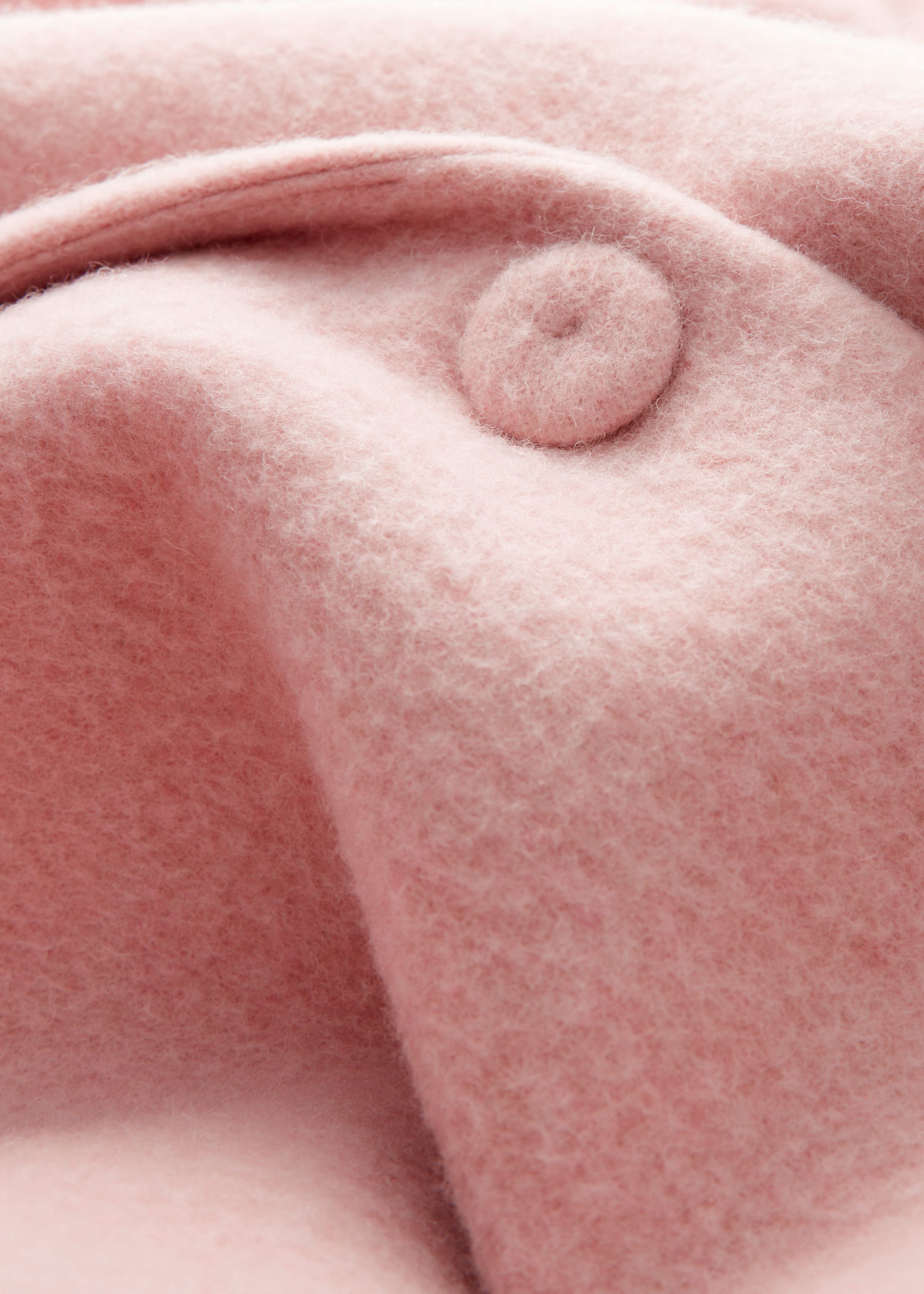 Image of Double-Breasted Wool Coat