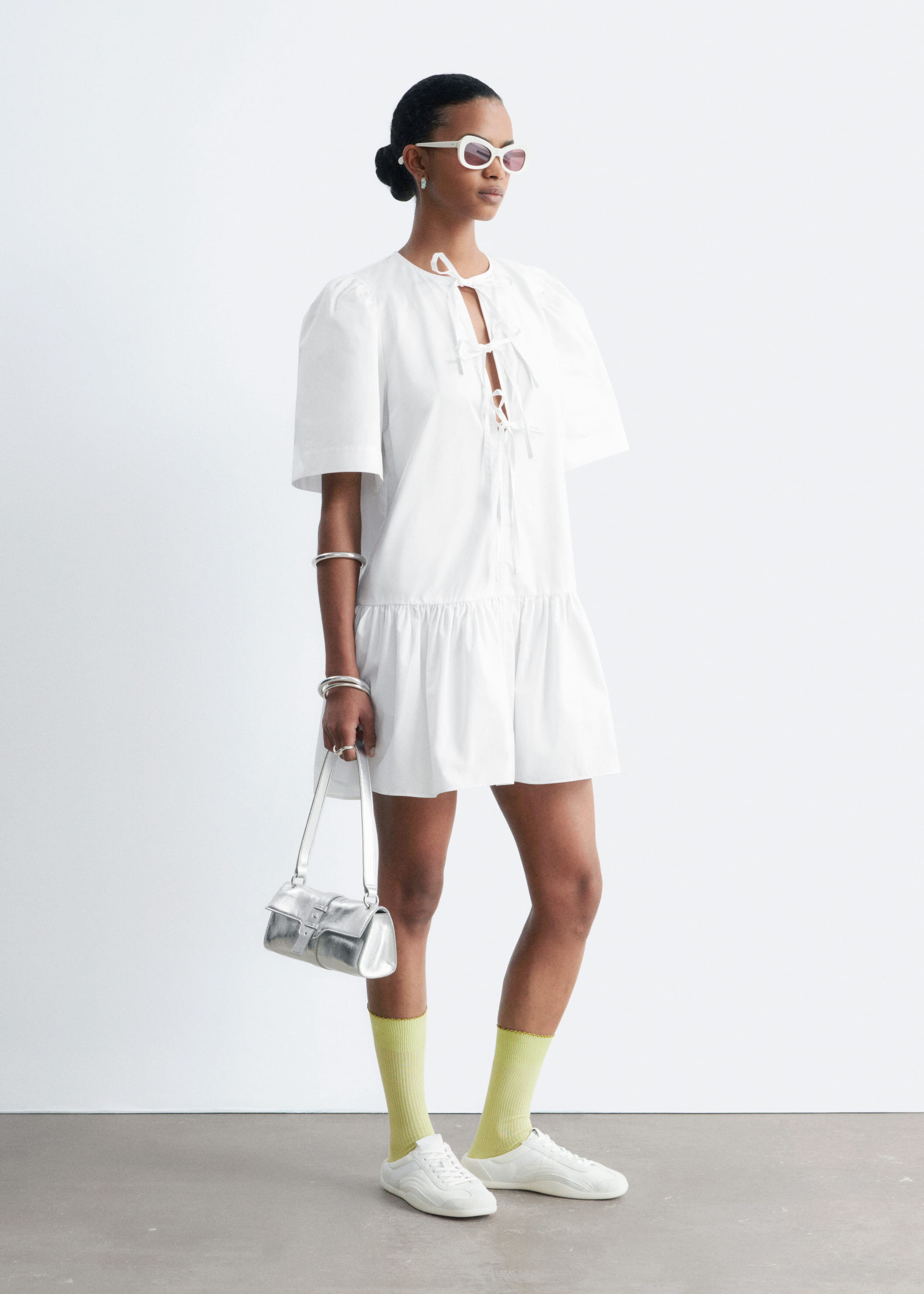 Image of Peplum Mini Dress