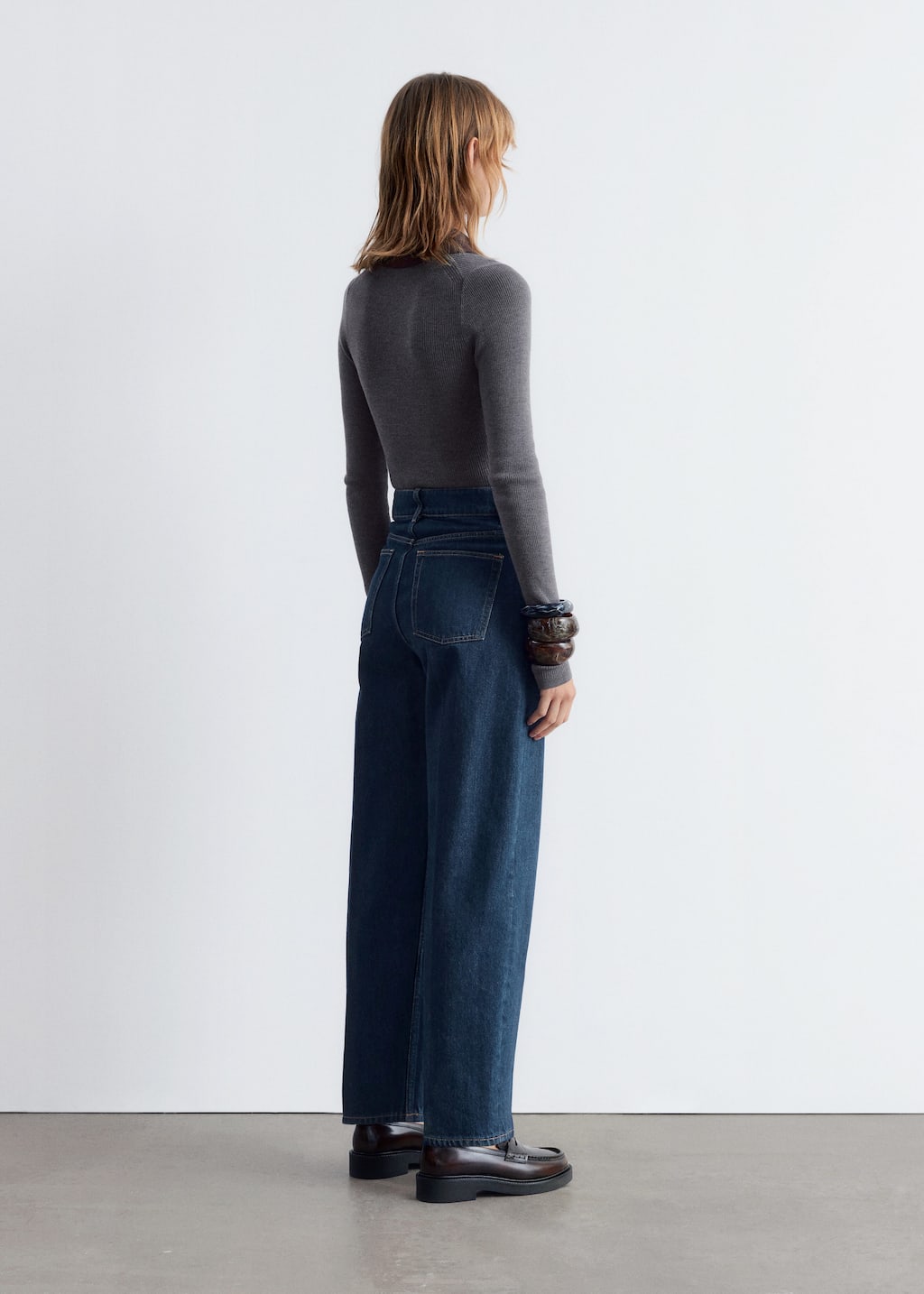 Image of Jeans med avsmalnande ben
