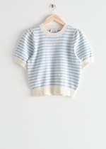 White/Blue Stripes