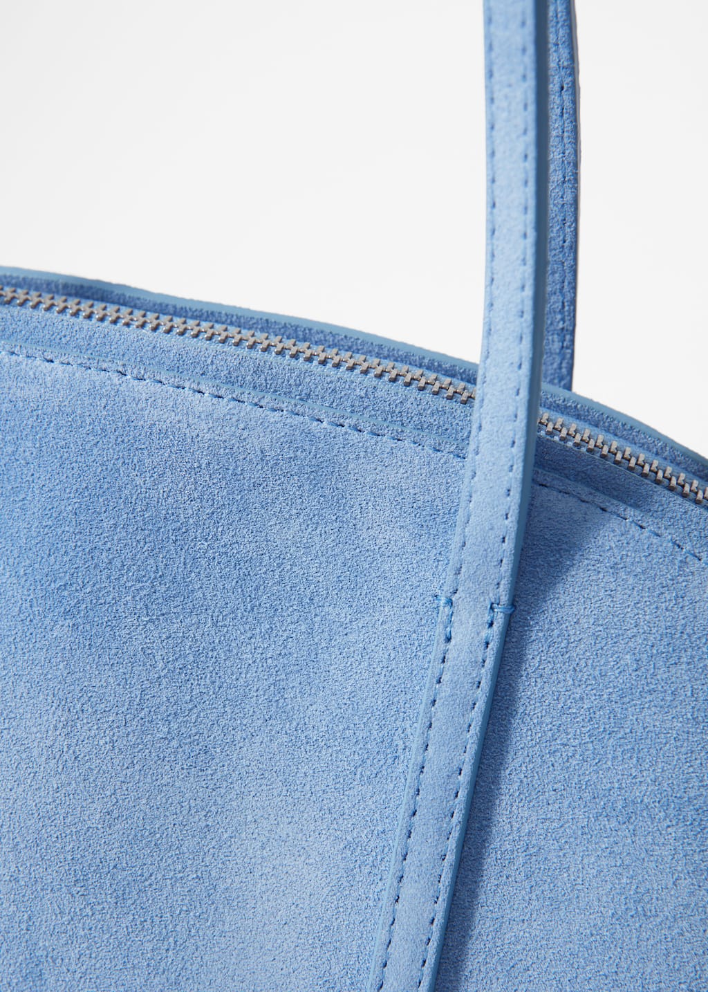 Image of Suede Bowling Bag