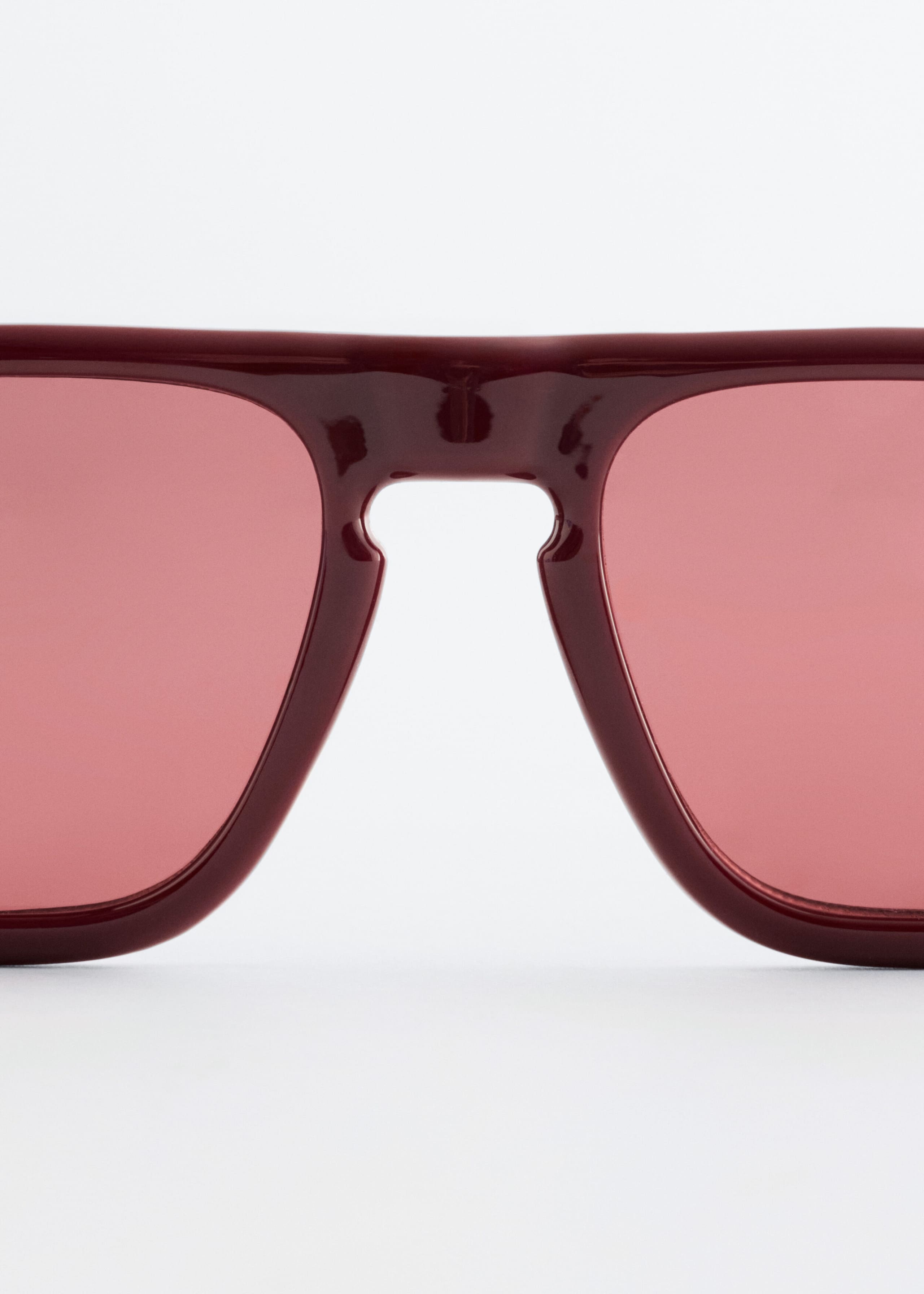 Image of Square-Frame Aviator Sunglasses