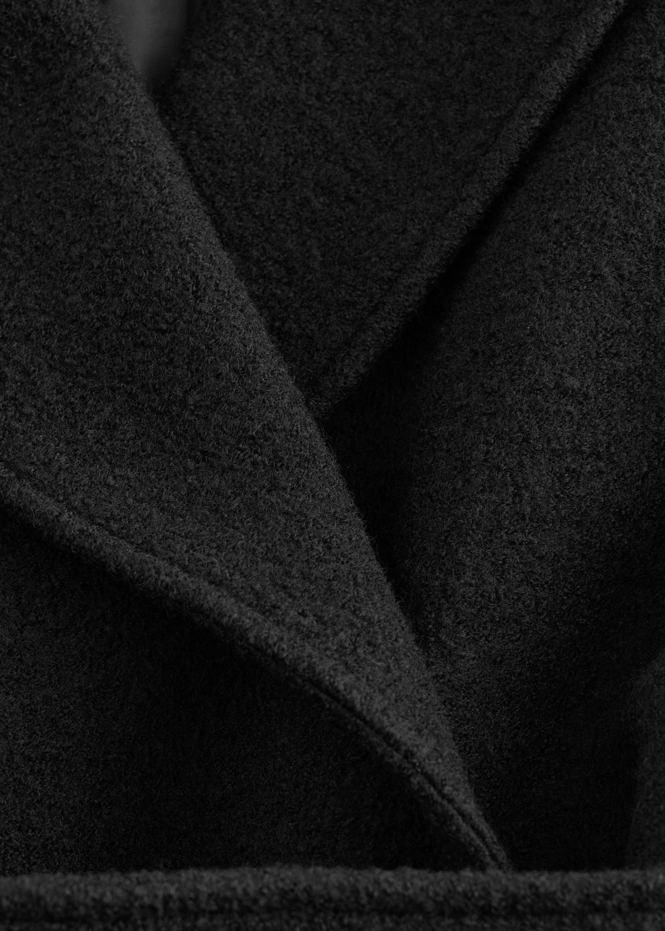 Visualizza immagine più grande: Cappotto voluminoso in lana con cintura - Nero - DONNA | H&M IT 10