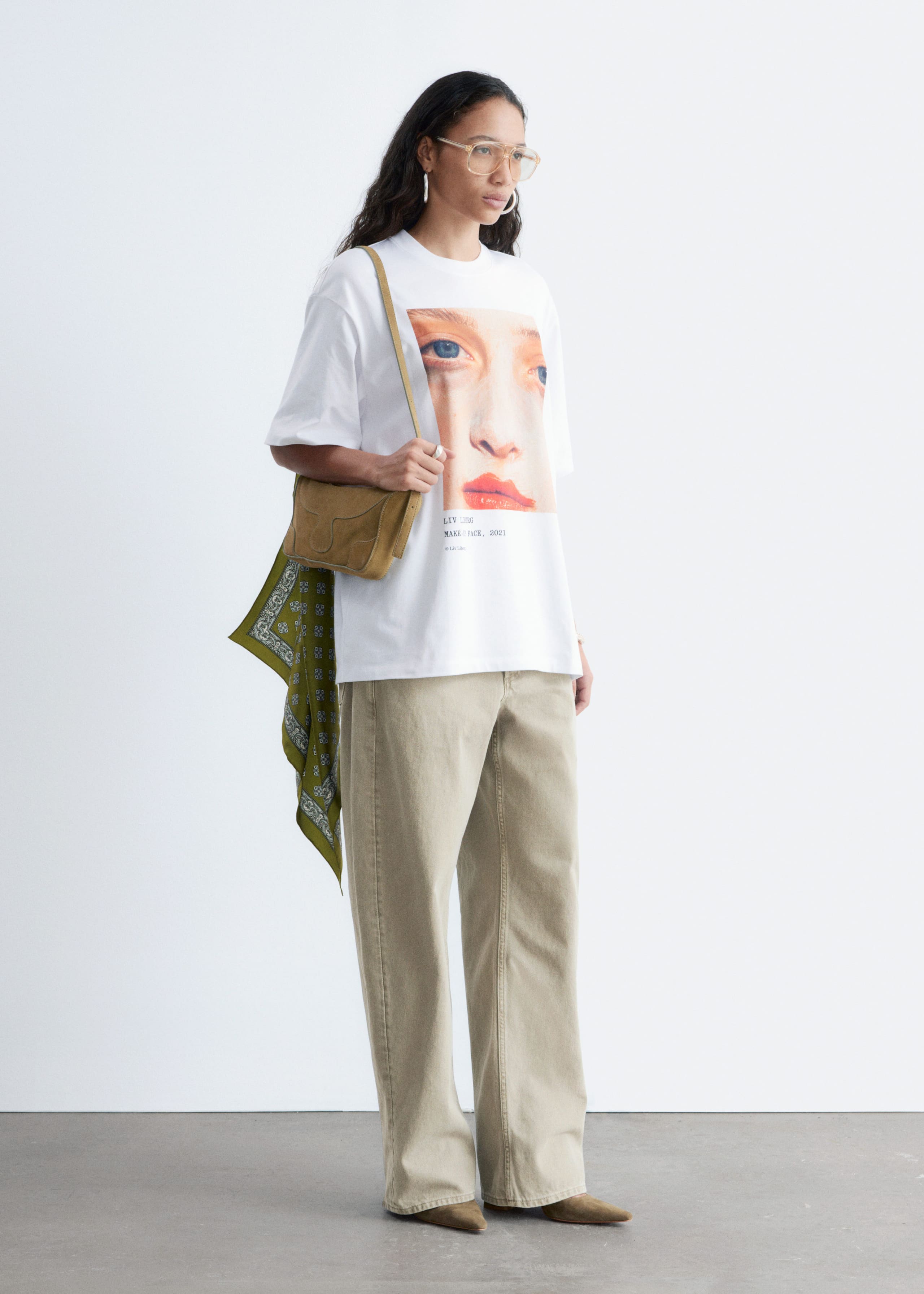 Image of Bedrucktes Oversized-T-Shirt