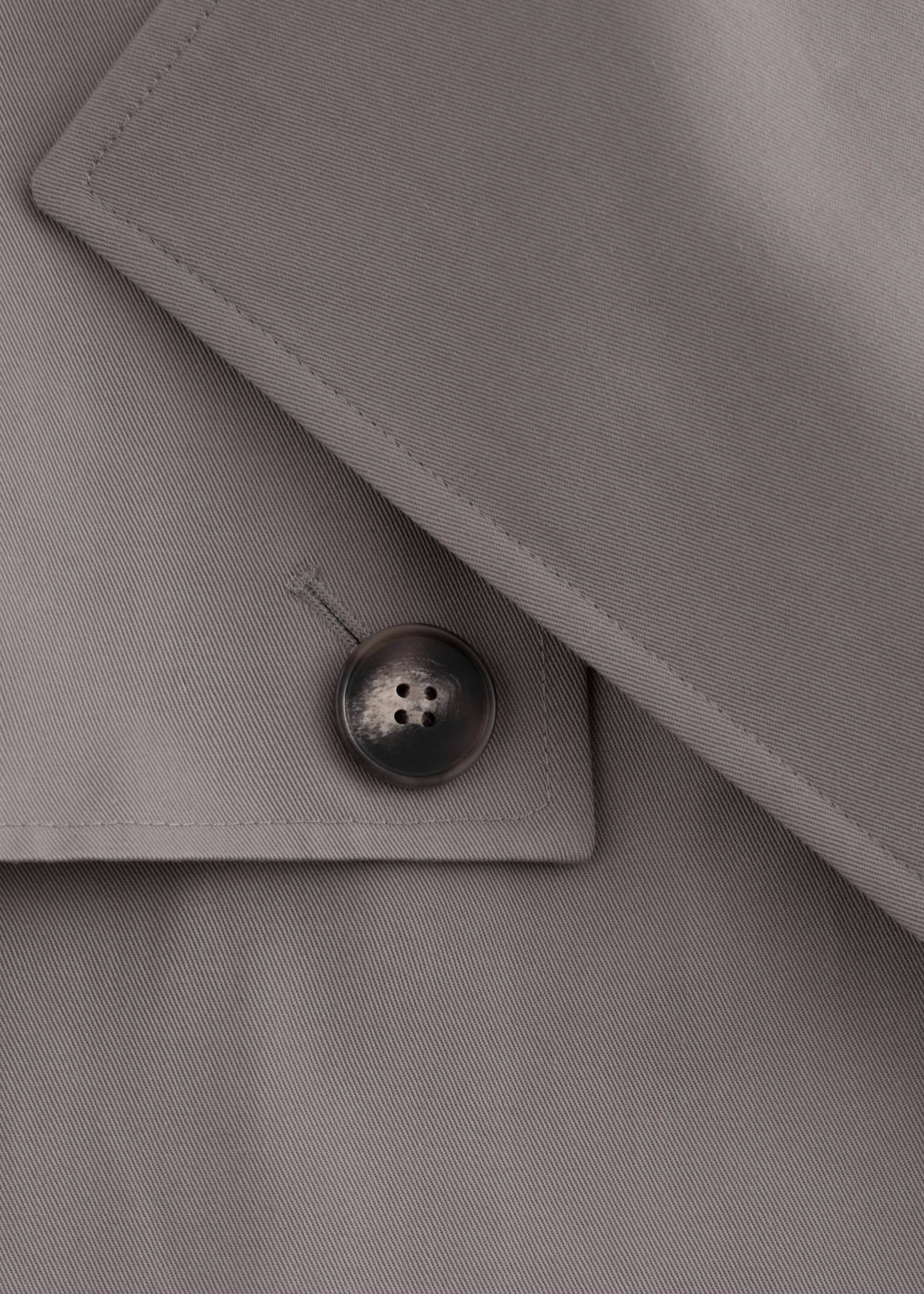 Image of Double-Breasted Trench Coat