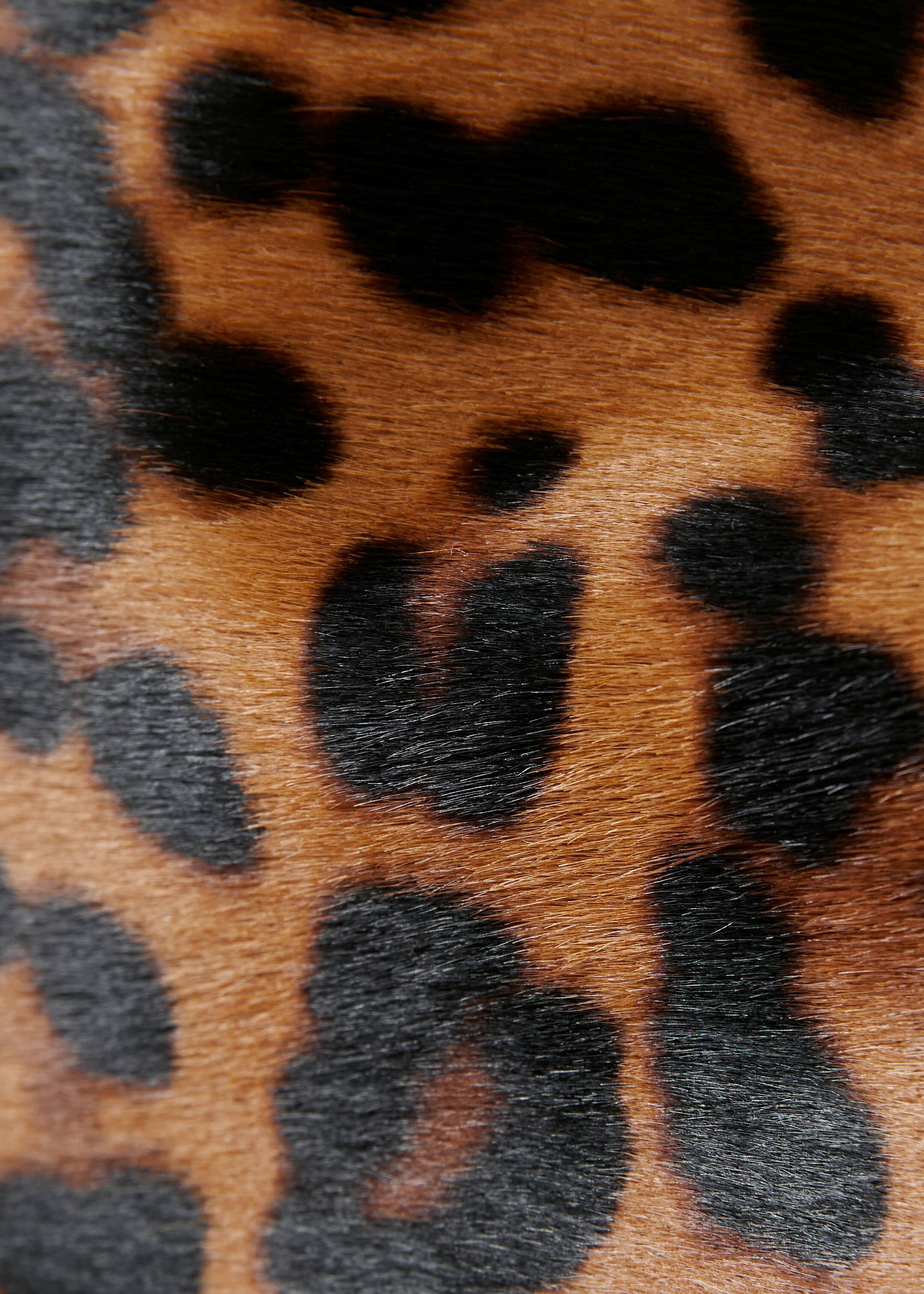 Größeres Bild ansehen: Clutch aus Leder mit Leopardenmuster - Leopardenmuster - Ladies | H&M DE 3
