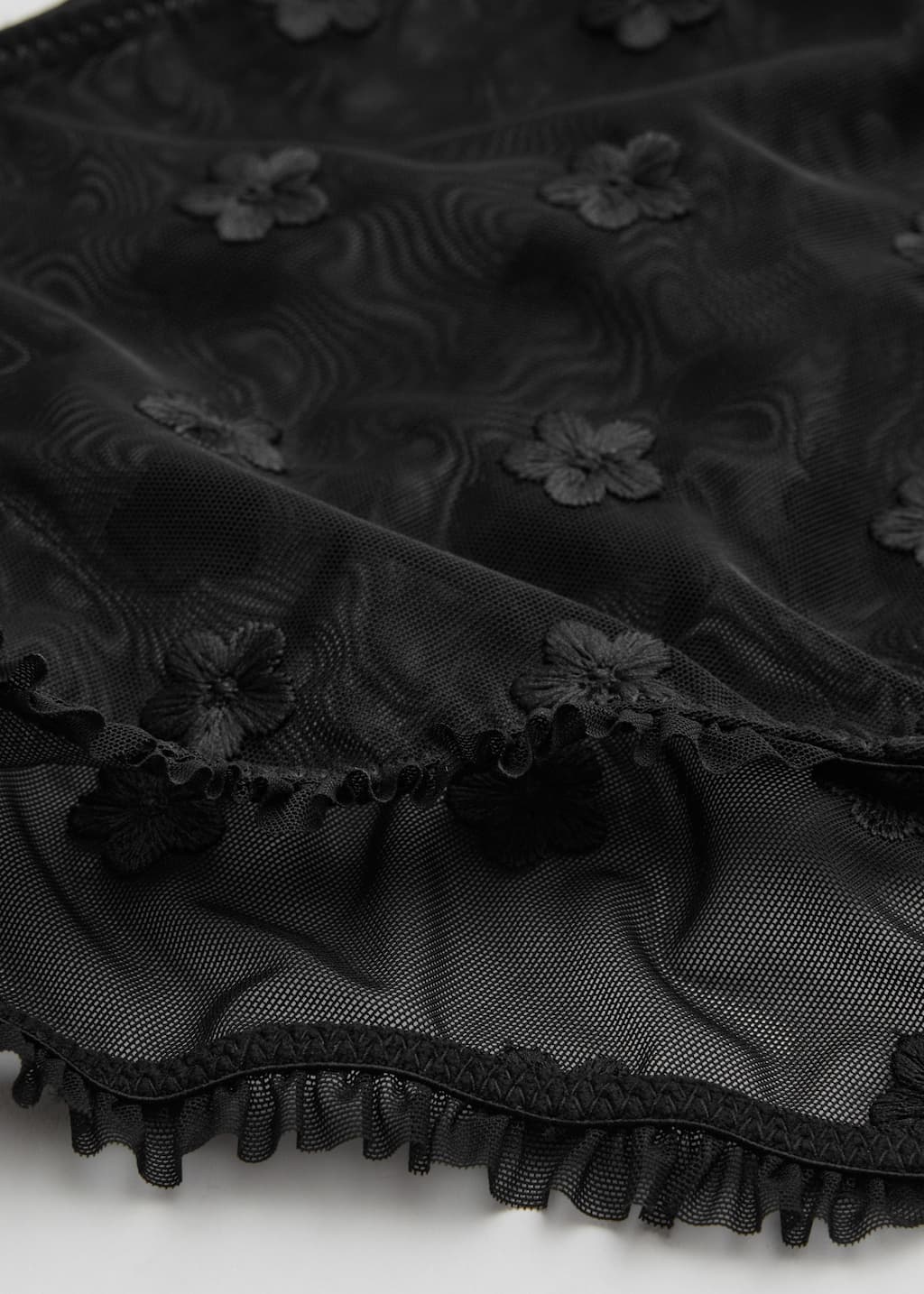 High Waist Frilled Briefs - {{variantName}} - Descriptive Detail