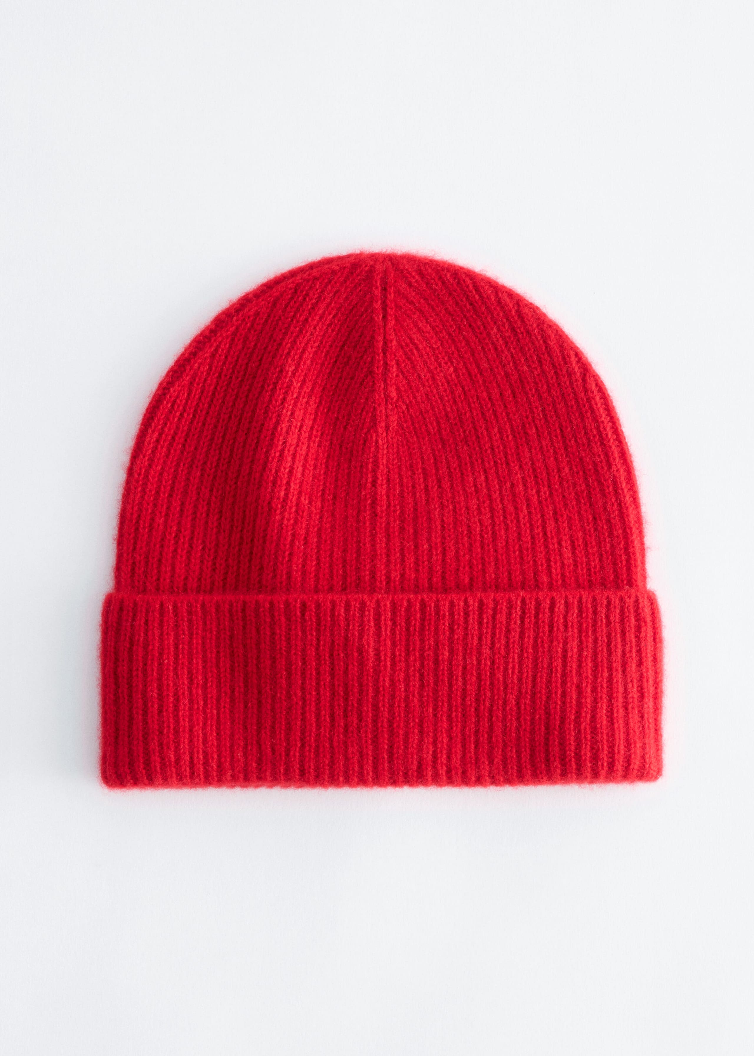 Cashmere Beanie - Red - Still Life