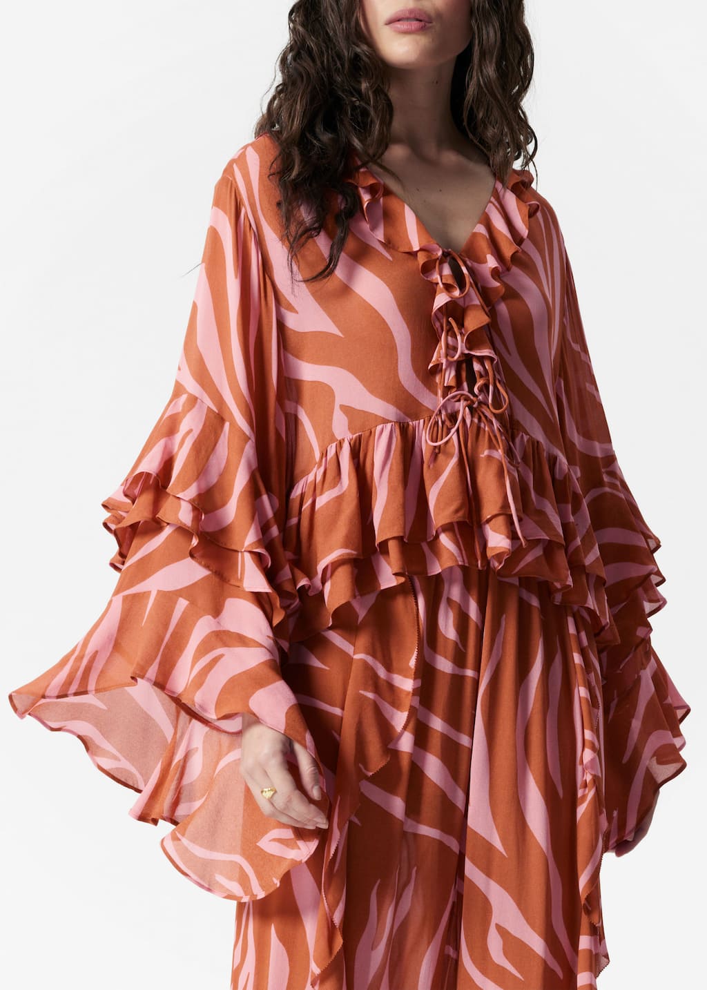 Image of Ruffle Blouse