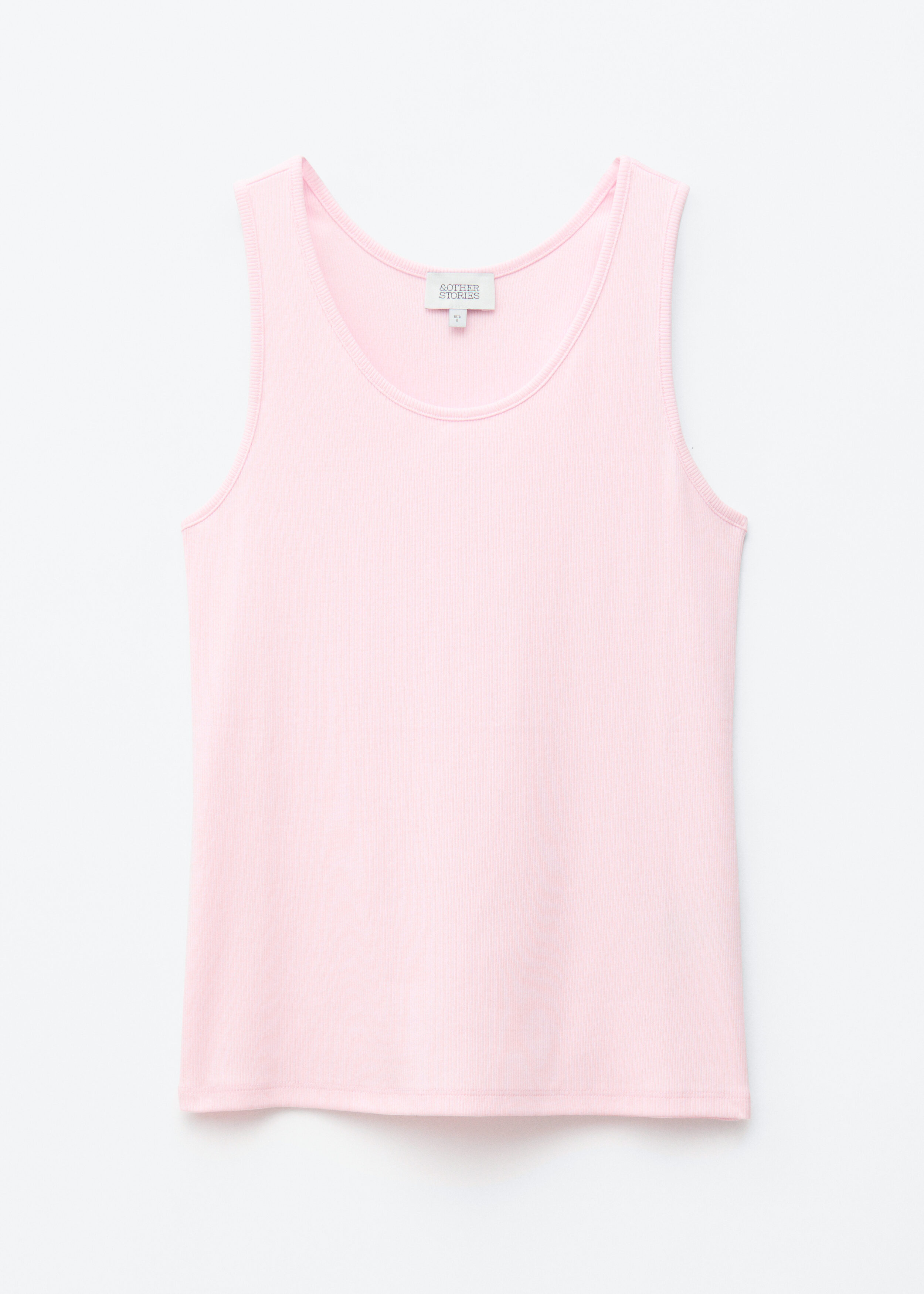 Ribbed Cotton Tank Top