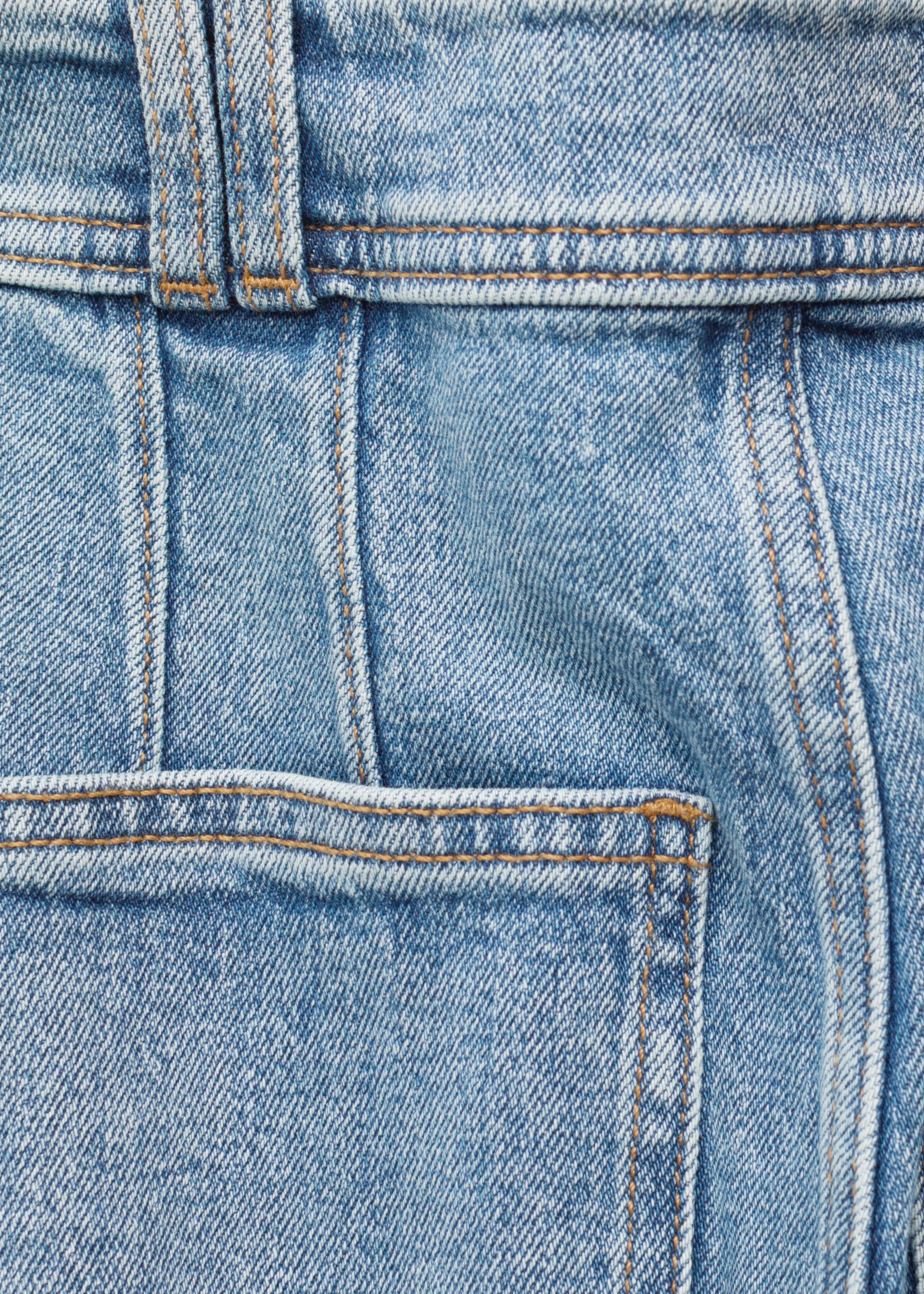 Image of Press-Crease Flared Jeans