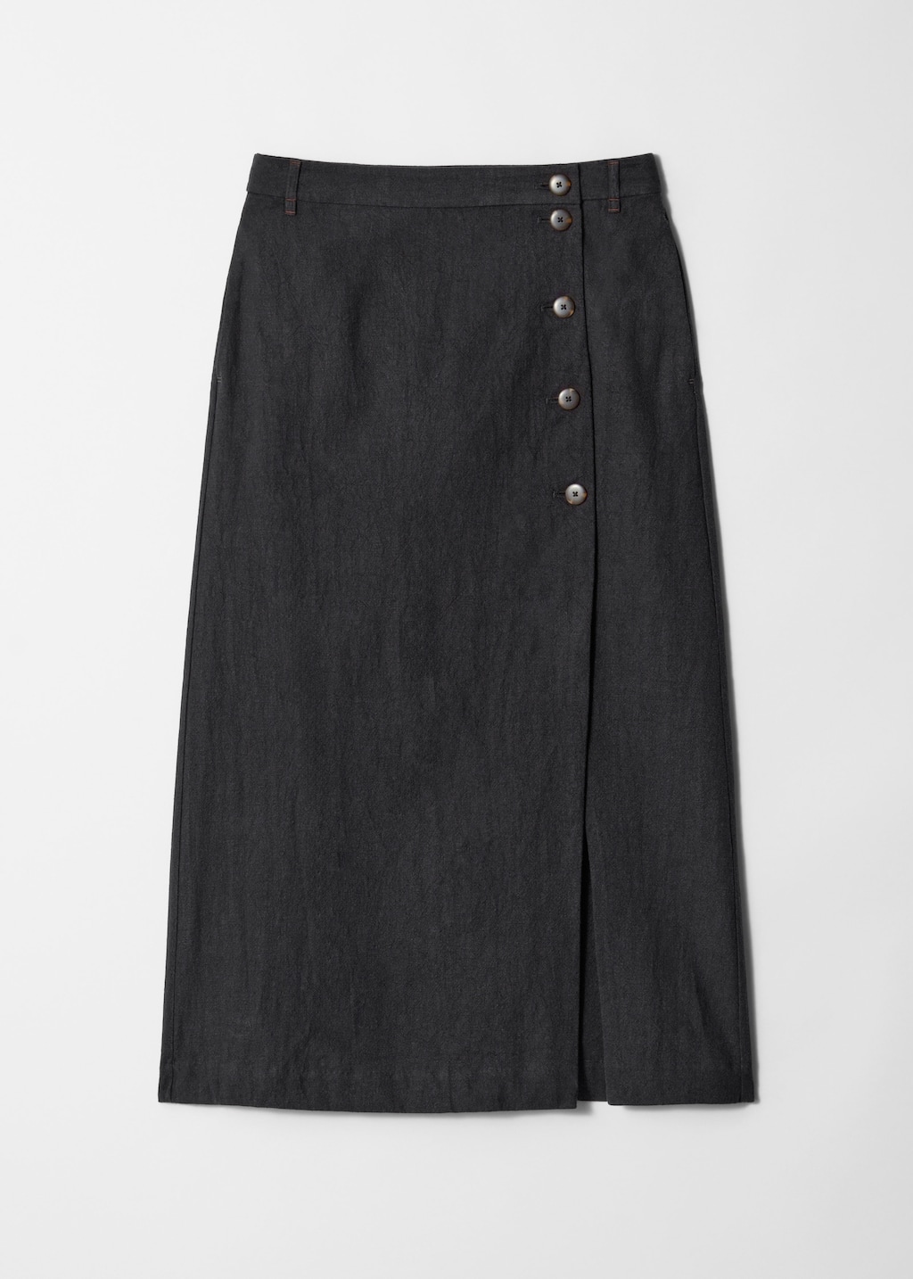 Image of Falda midi acampanada