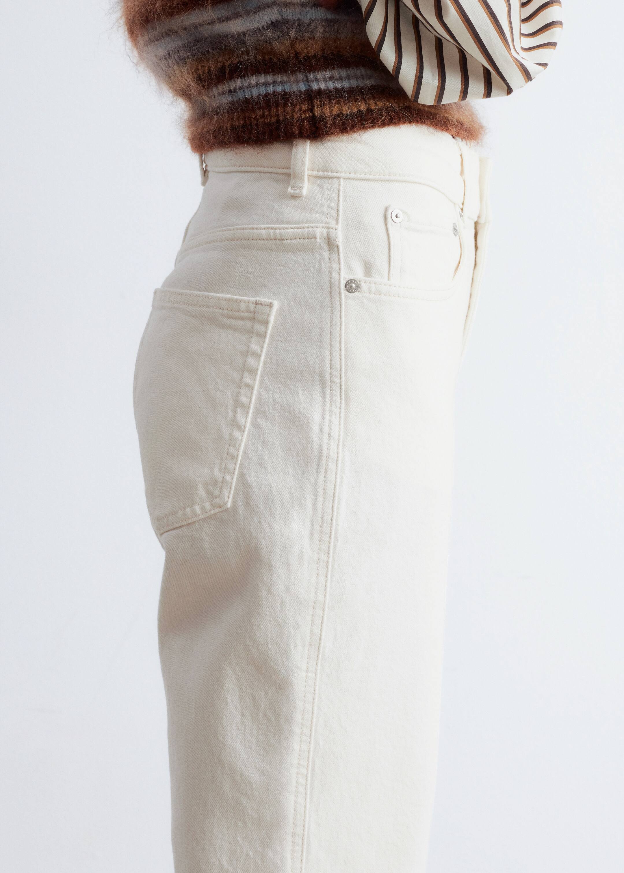 Преглед на по-голямо изображение: Cropped Slim-Leg Jeans - Бяло - ЖЕНИ | H&M BG 4
