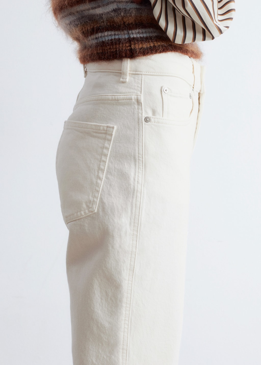 Image of Verkürzte Jeans mit schmalem Bein