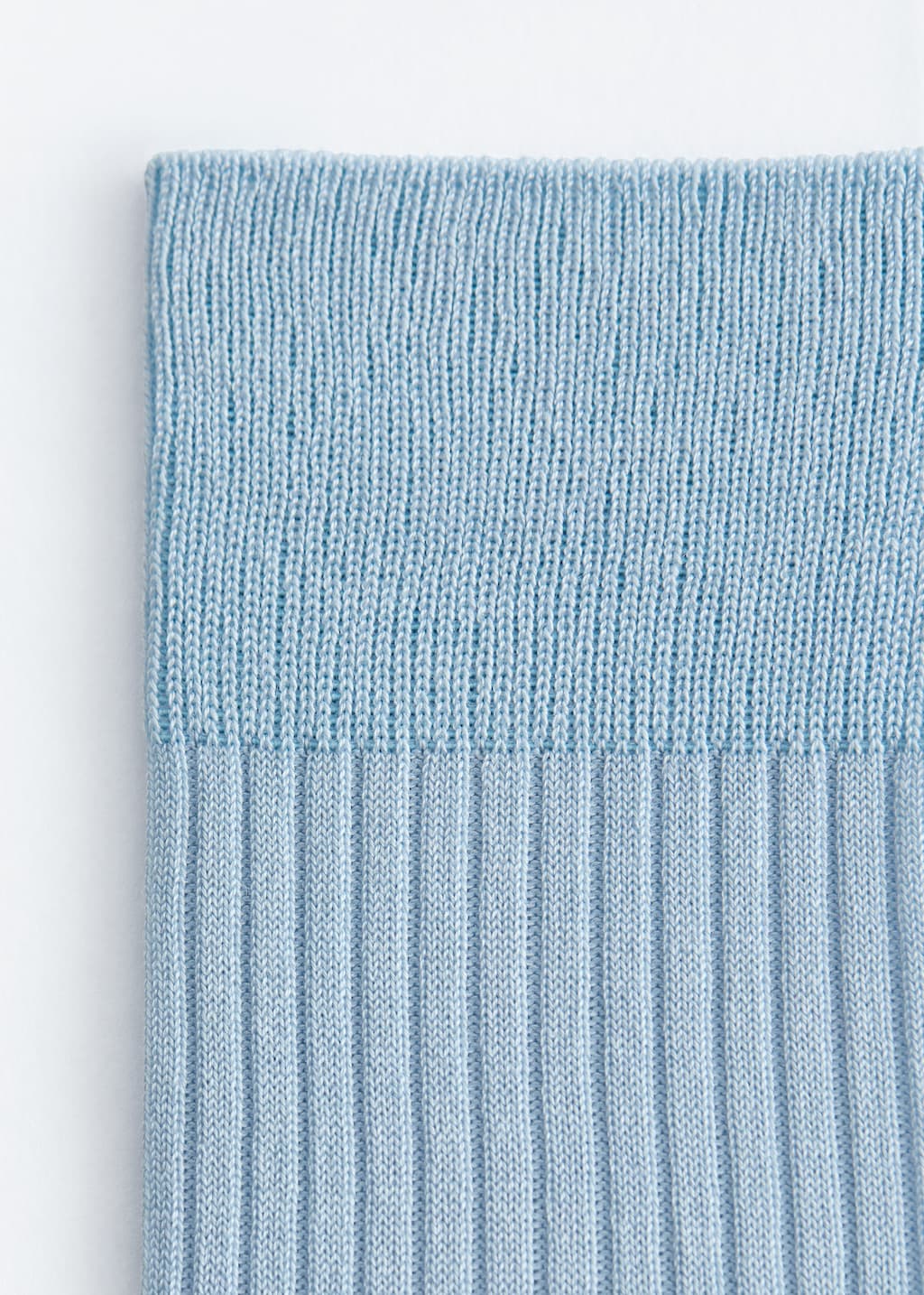 Image of Silk-Blend Ribbed Socks