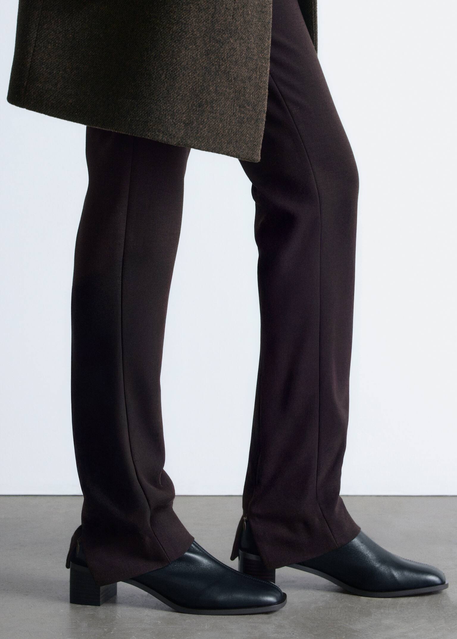 Sock-boots i nappa - Sort/Brun - 2