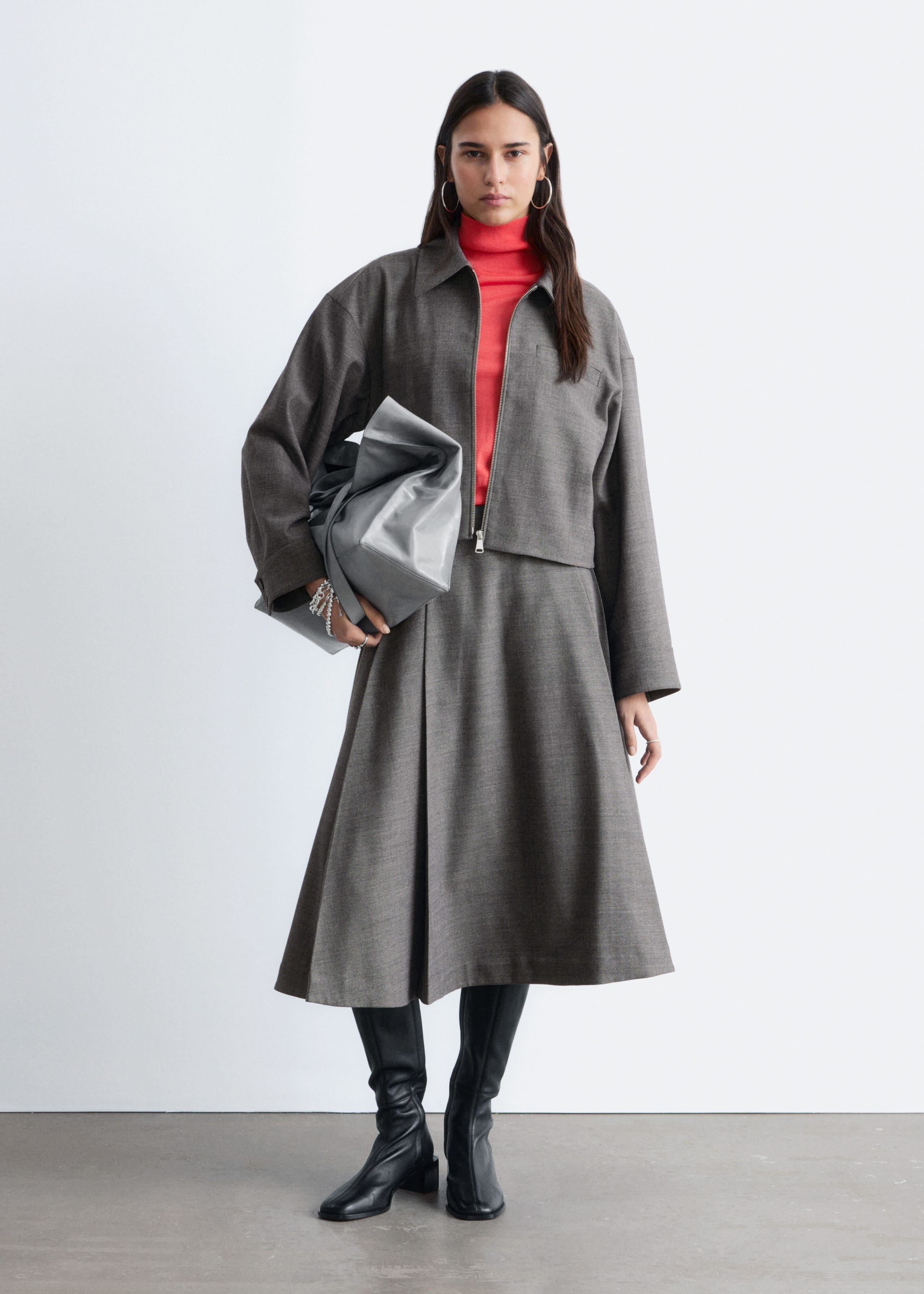 Image of Short Wool Jacket