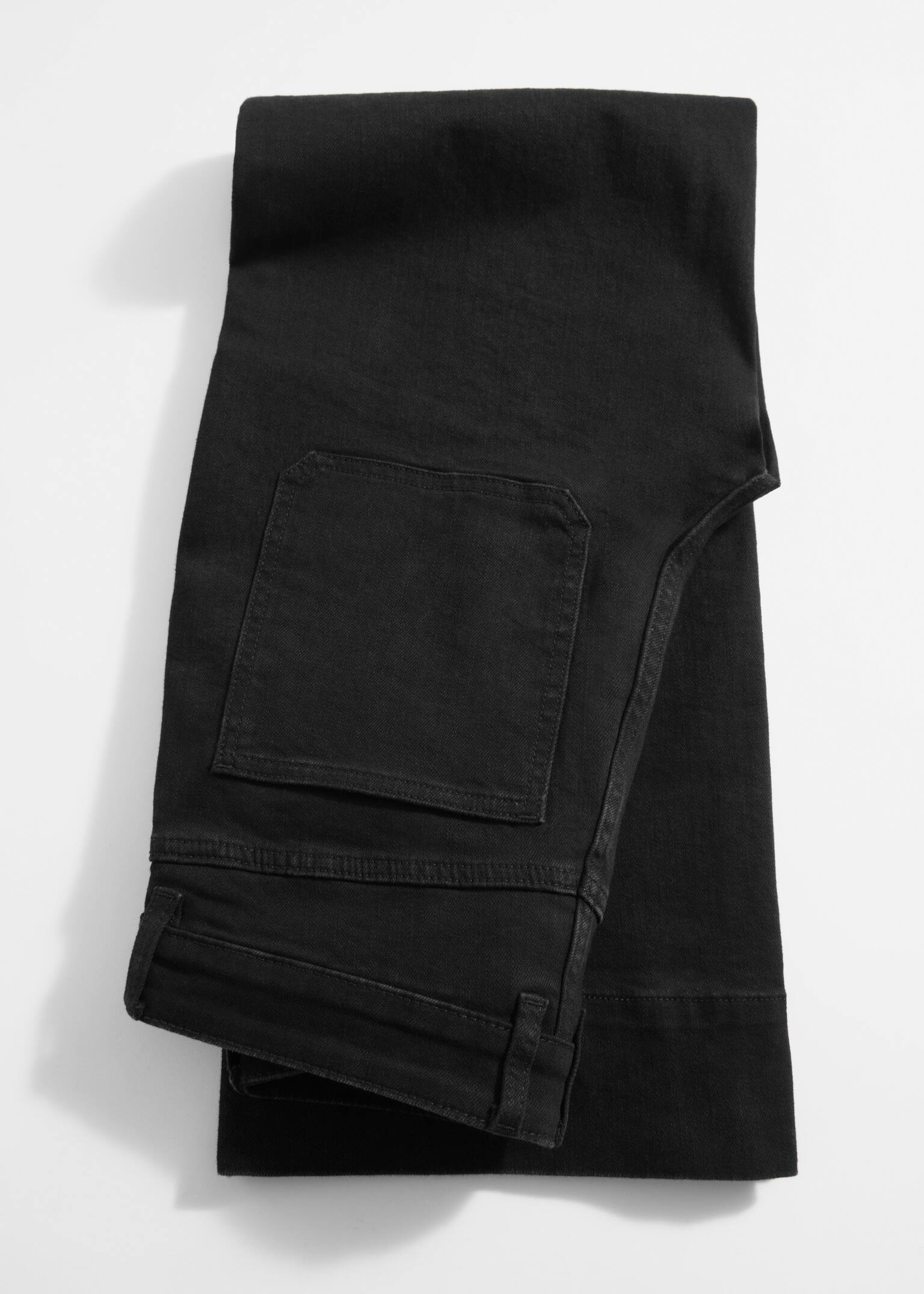 Jeansy z wysoką talią - Czarny - 2