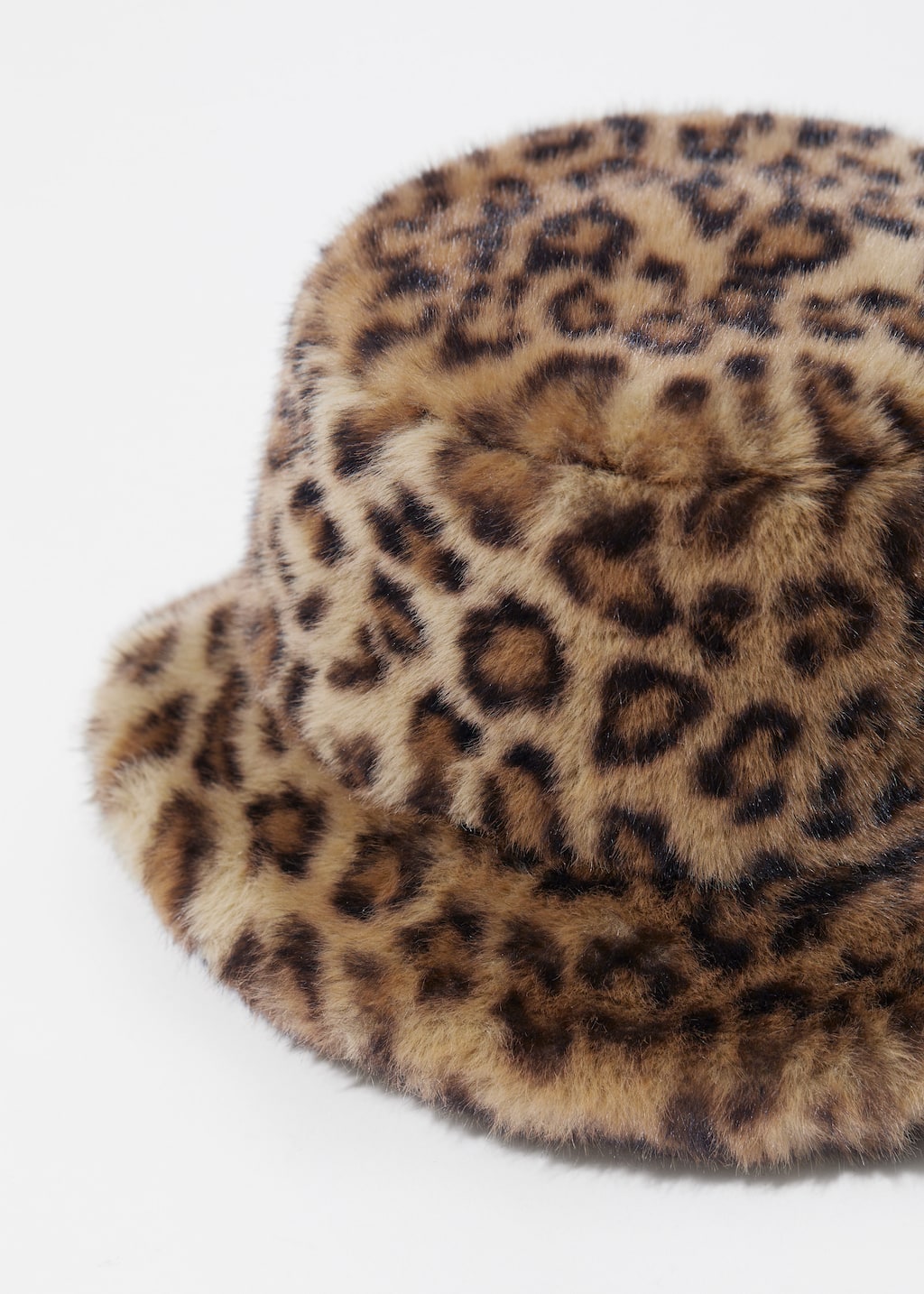 Sombrero de piel sintética de leopardo - {{variantName}} - Detalle descriptivo