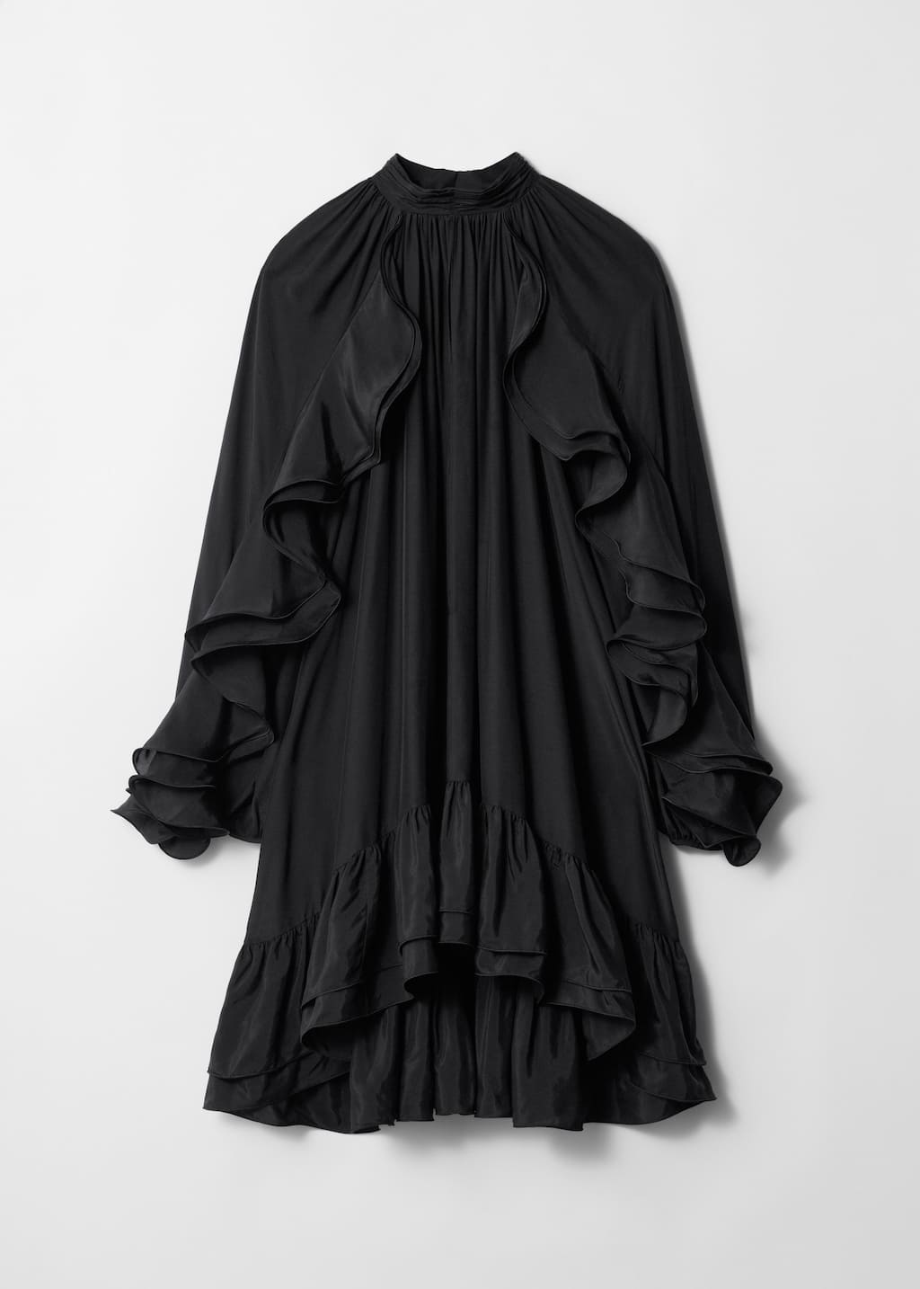 Image of Robe courte à volants
