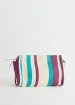 Red/Turquoise/Beige