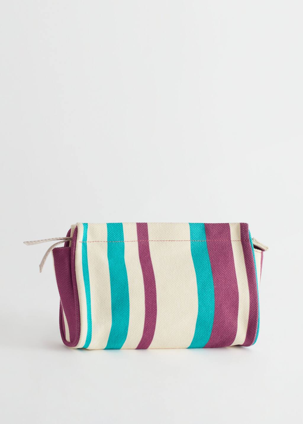 CanvasMake-UpBag - Red/Turquoise/Beige - Natura morta