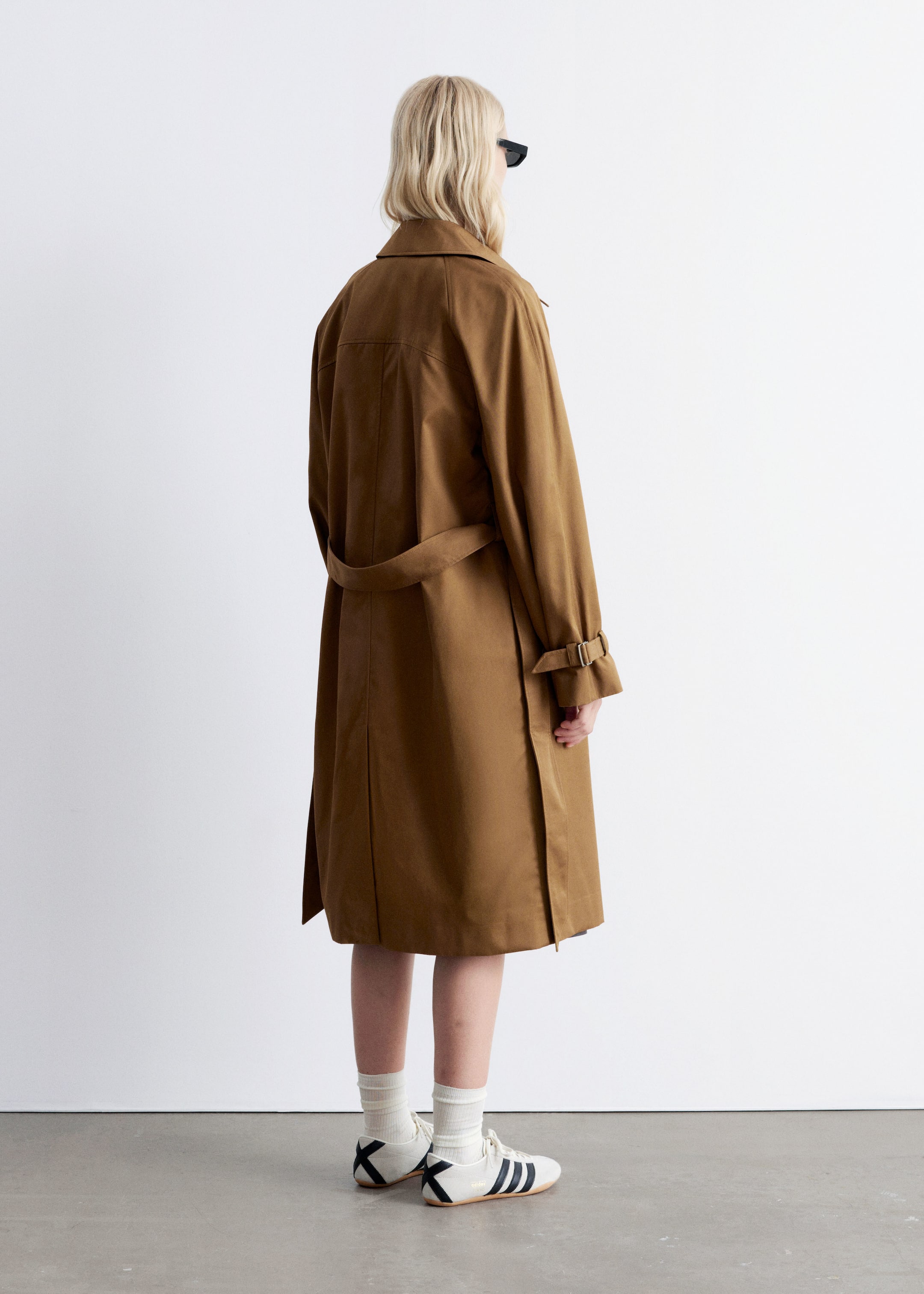 Zobrazit větší obrázek: Belted Car Coat - Medium Brown - ŽENY | H&M CZ 6