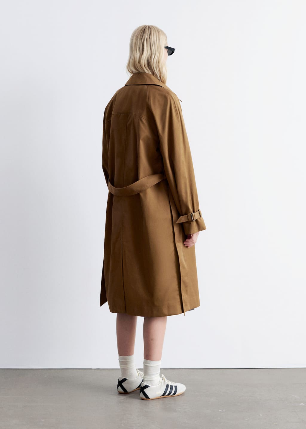 Image of Belted Car Coat