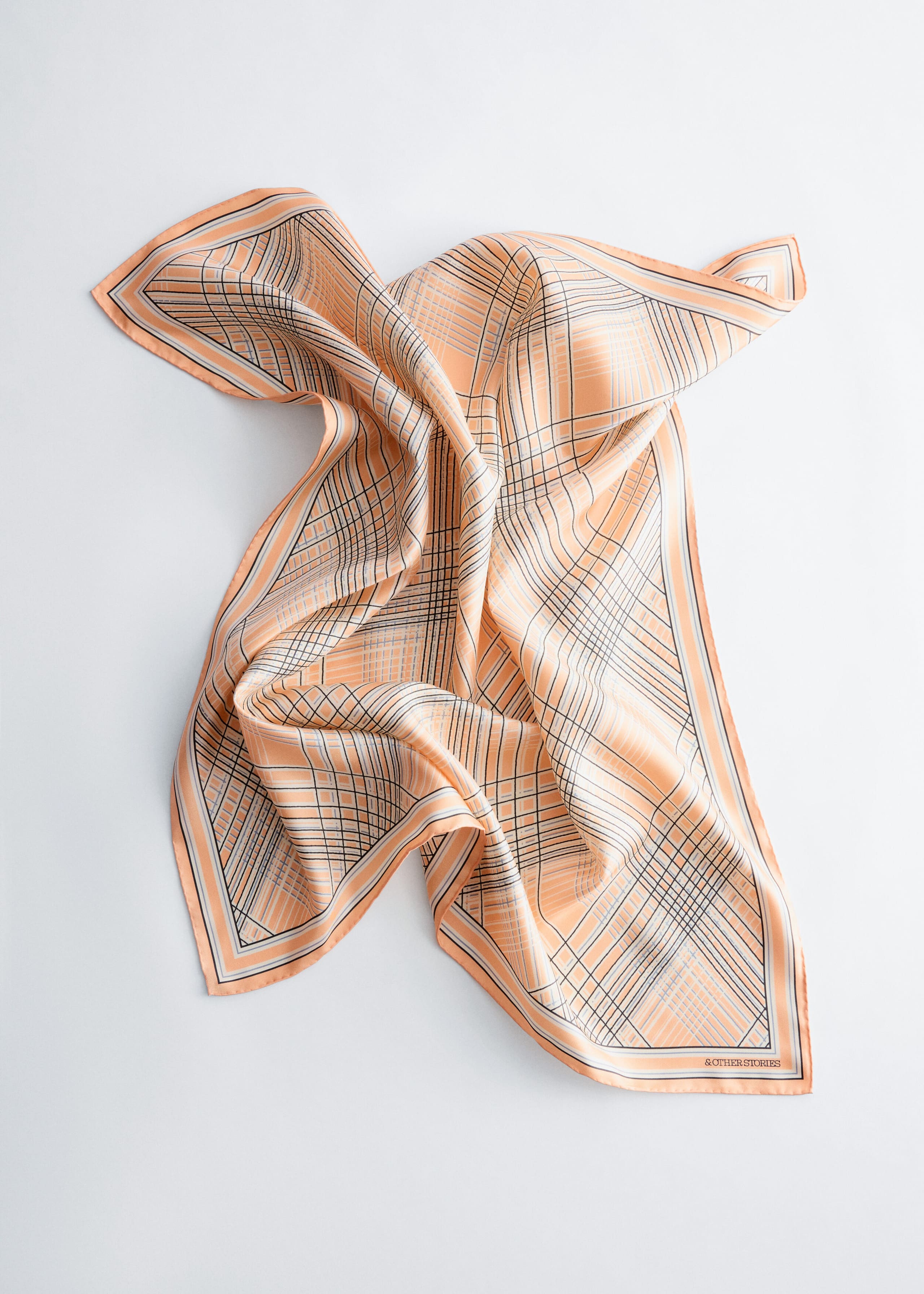 Image of Printed Silk Scarf
