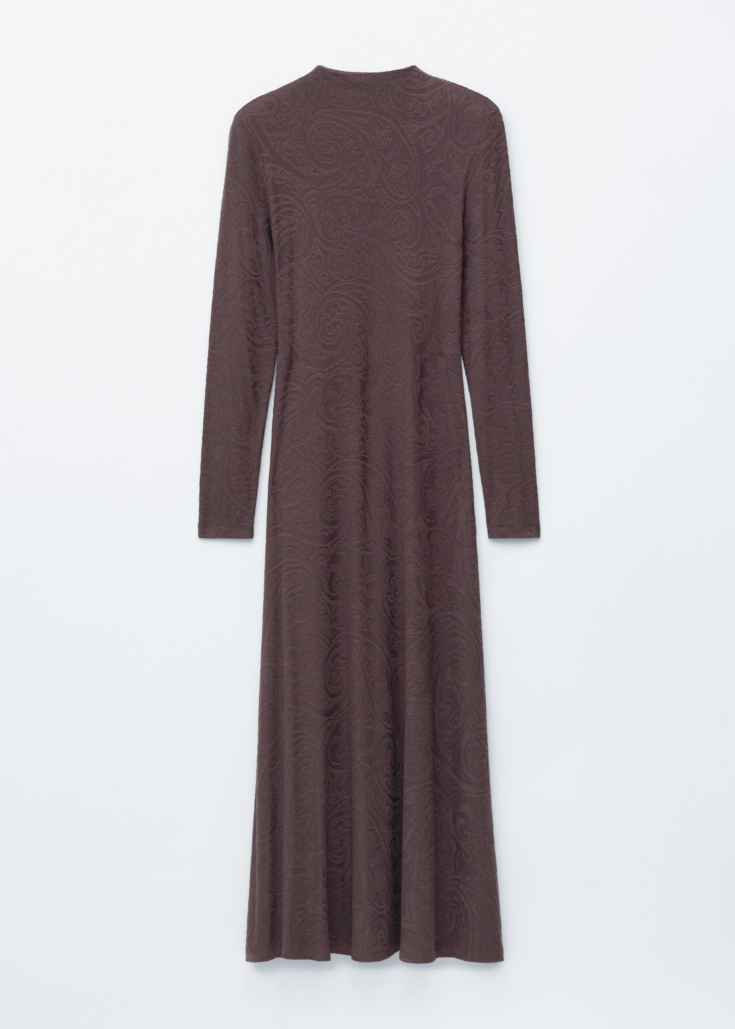 Jacquard Jersey Maxi Dress