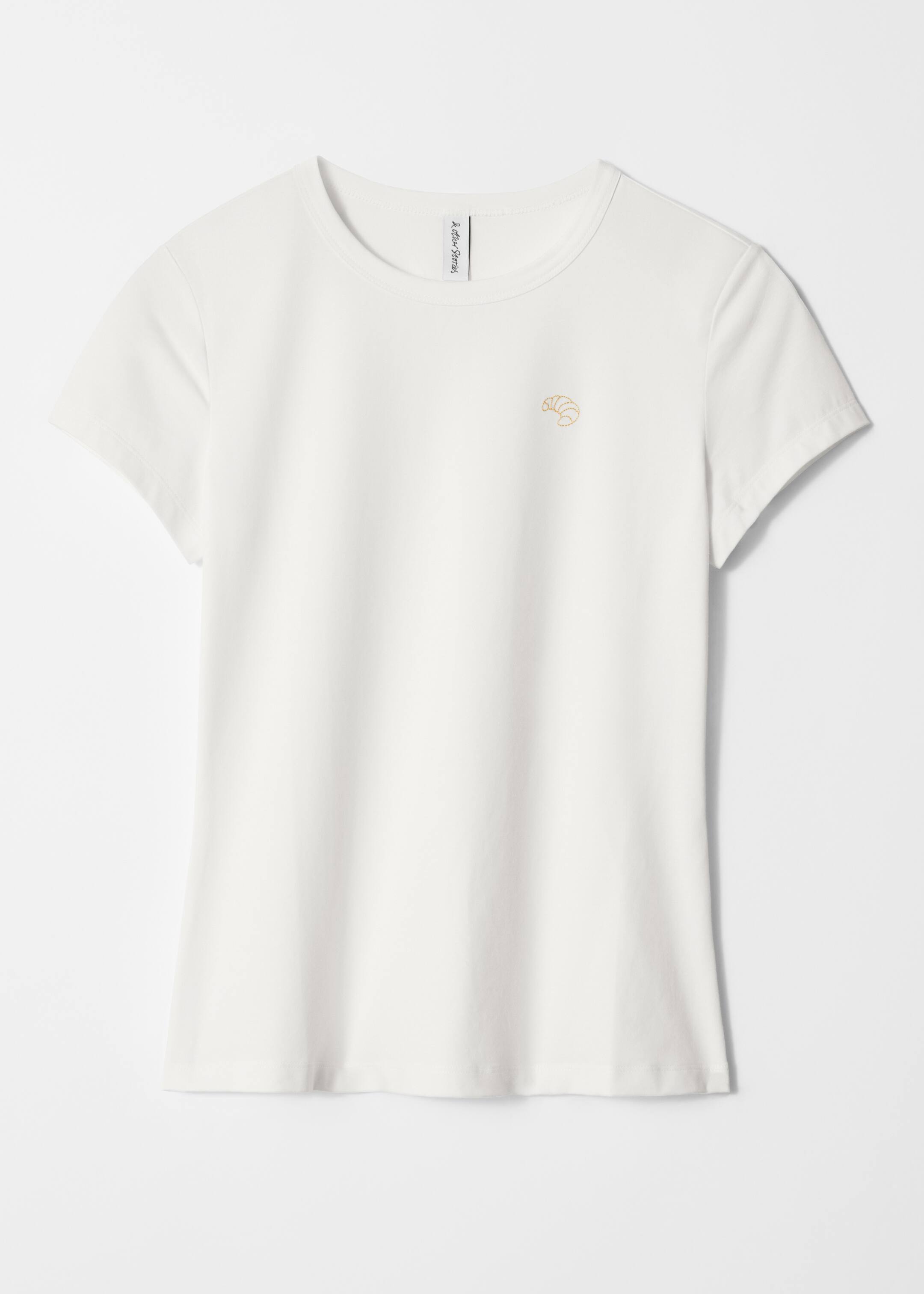 Vezi imaginea mai mare: Embroidery T-Shirt - Alb - FEMEI | H&M RO 5