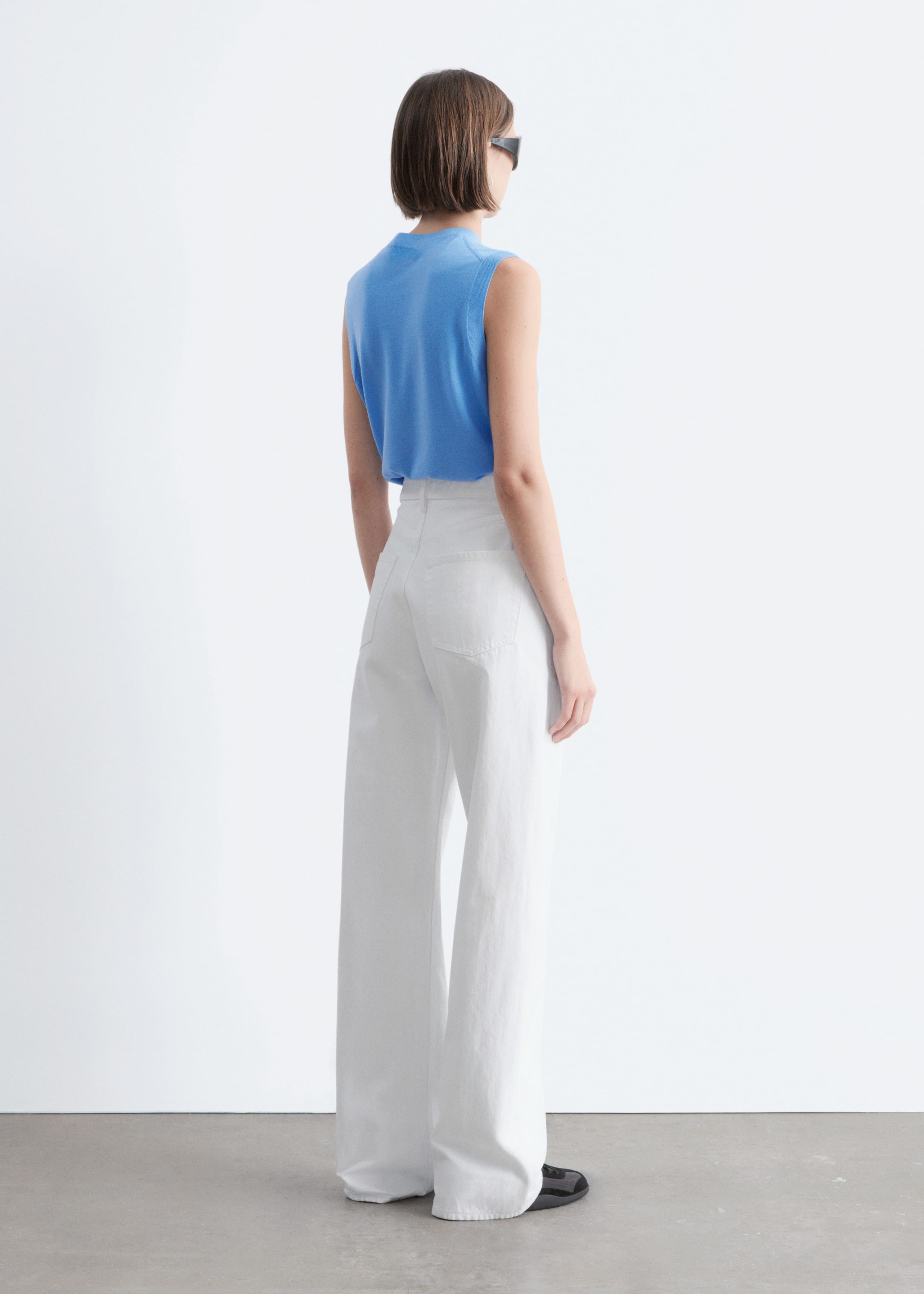 Image of Barrel-Leg Jeans