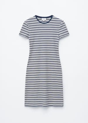 Blanc/Bleu/Rayé