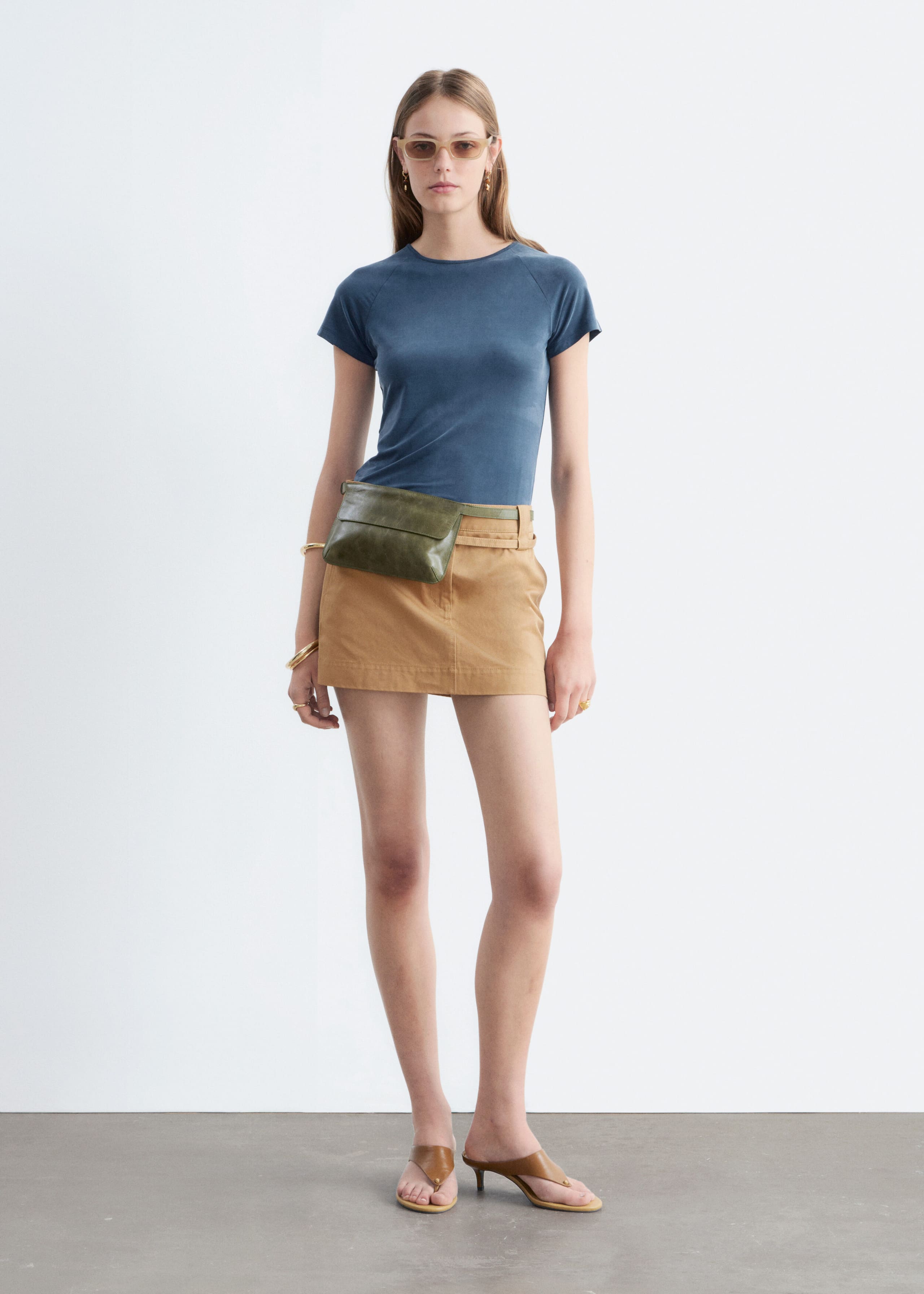Image of Fitted Raglan T-Shirt