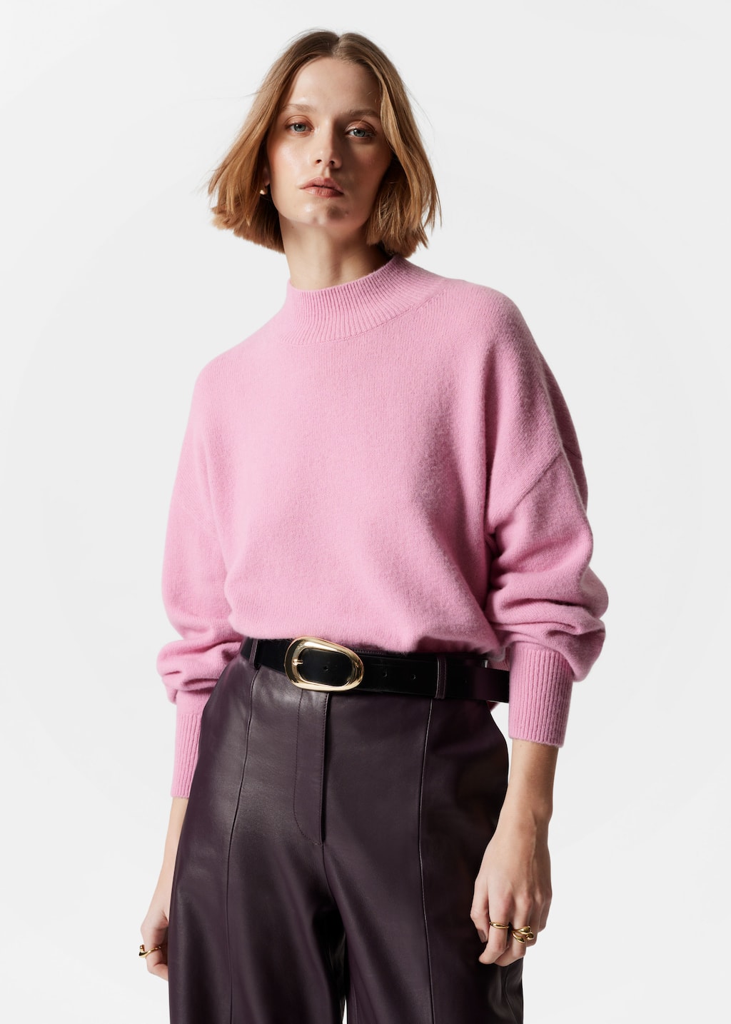 Image of Mock Neck Jumper
