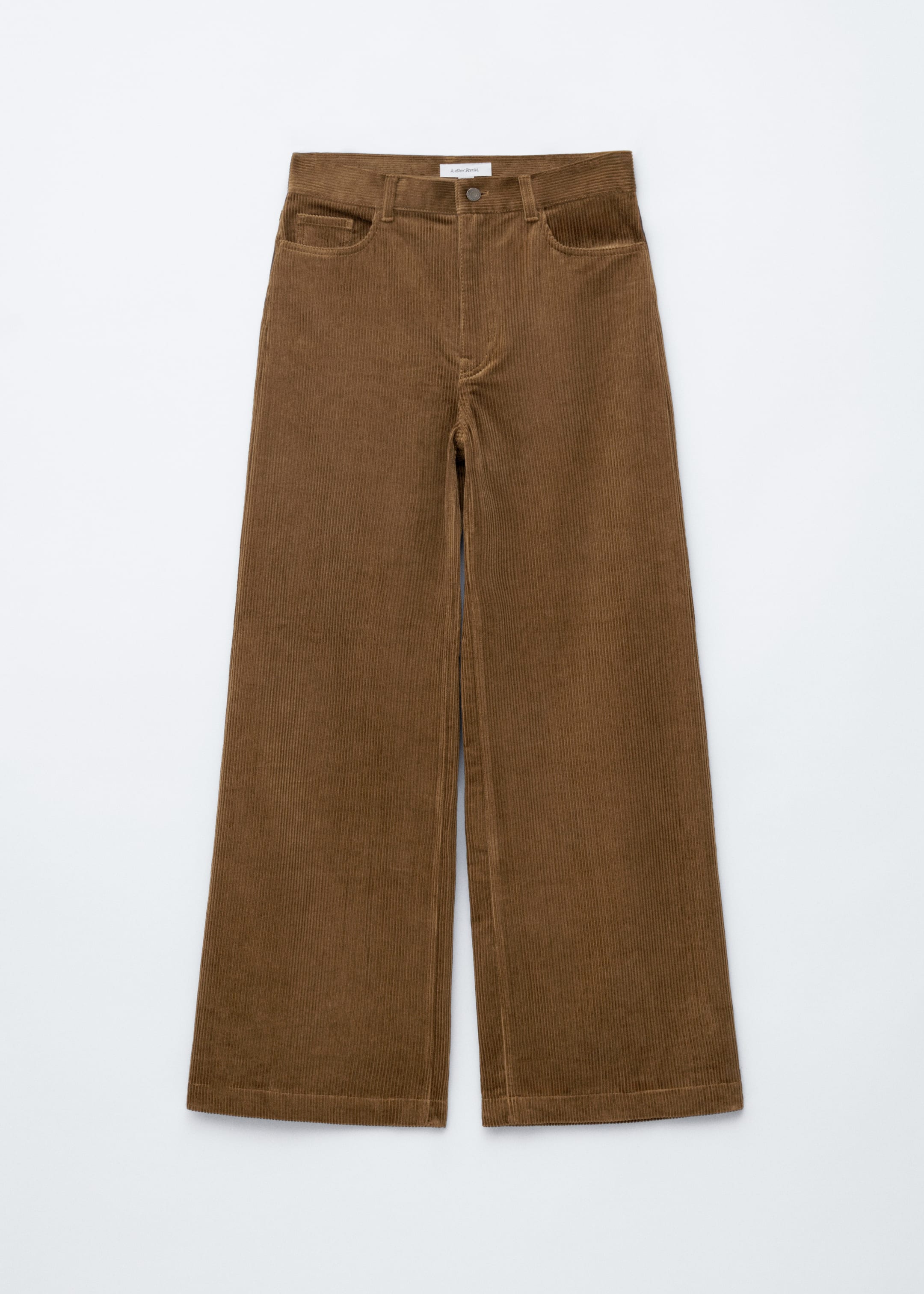 Größeres Bild ansehen: Cordhose mit weitem Bein - Mittelbraun - Ladies | H&M DE 6