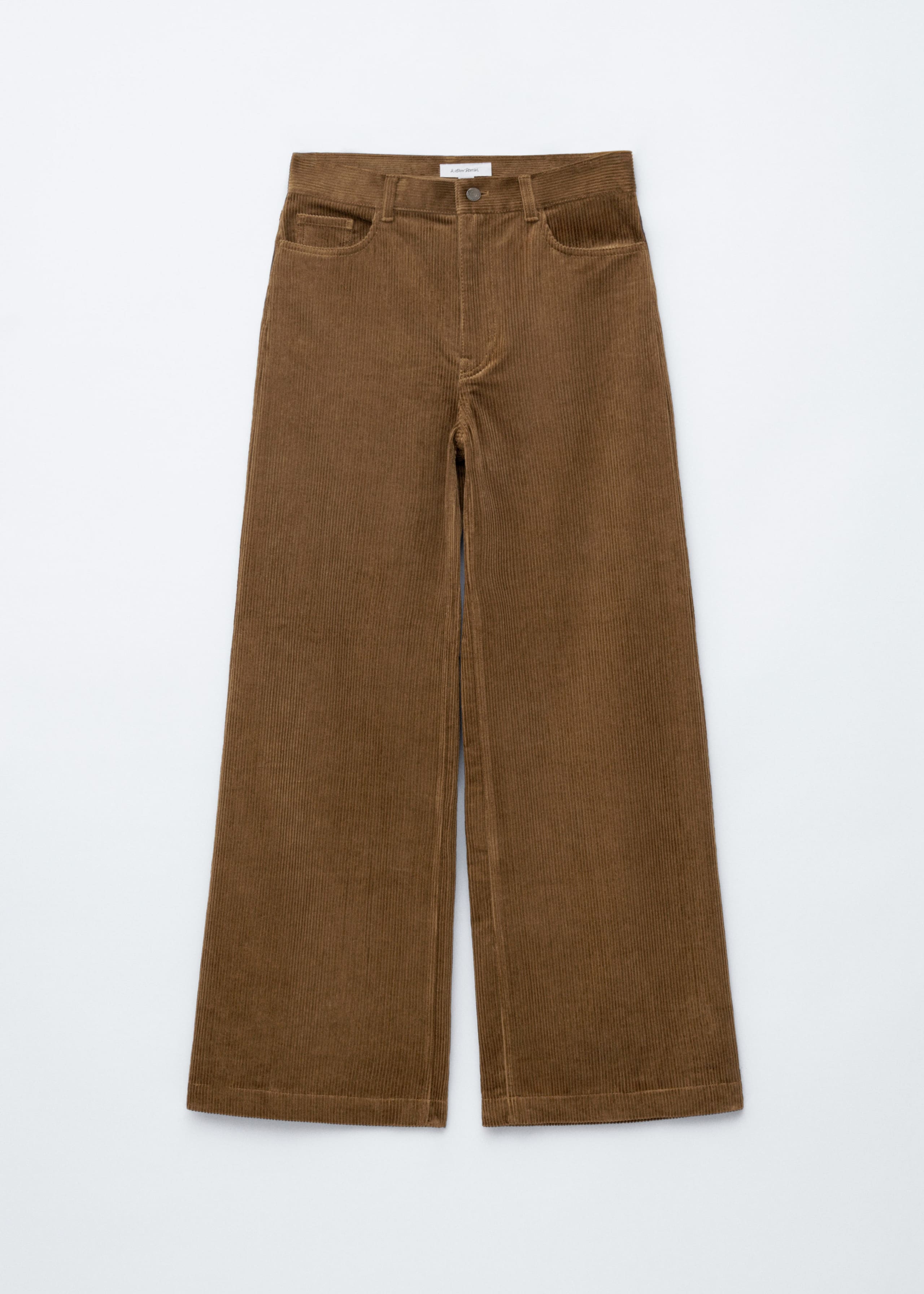 Image of Flared Corduroy Trousers