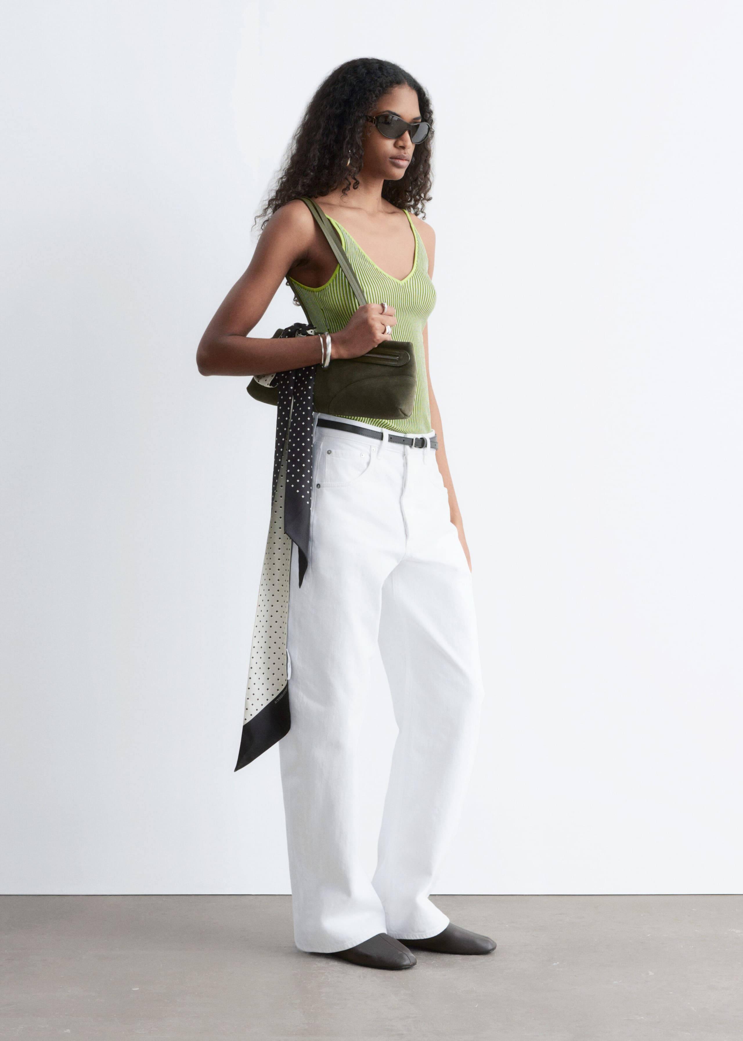 Image of Débardeur côtelé