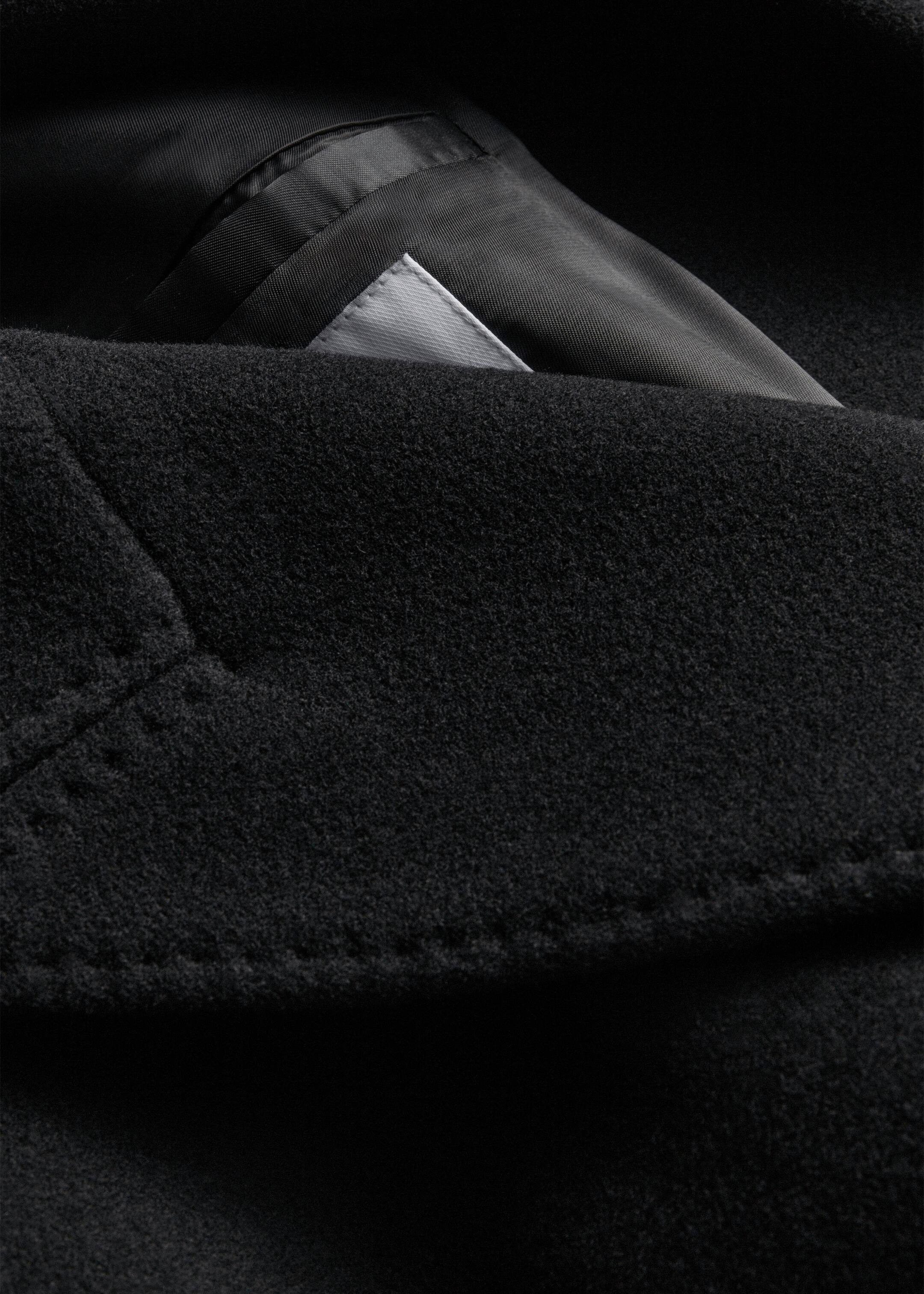 Agrandir l'image: Manteau habillé à boutonnage simple - Noir - FEMME | H&M CH 11