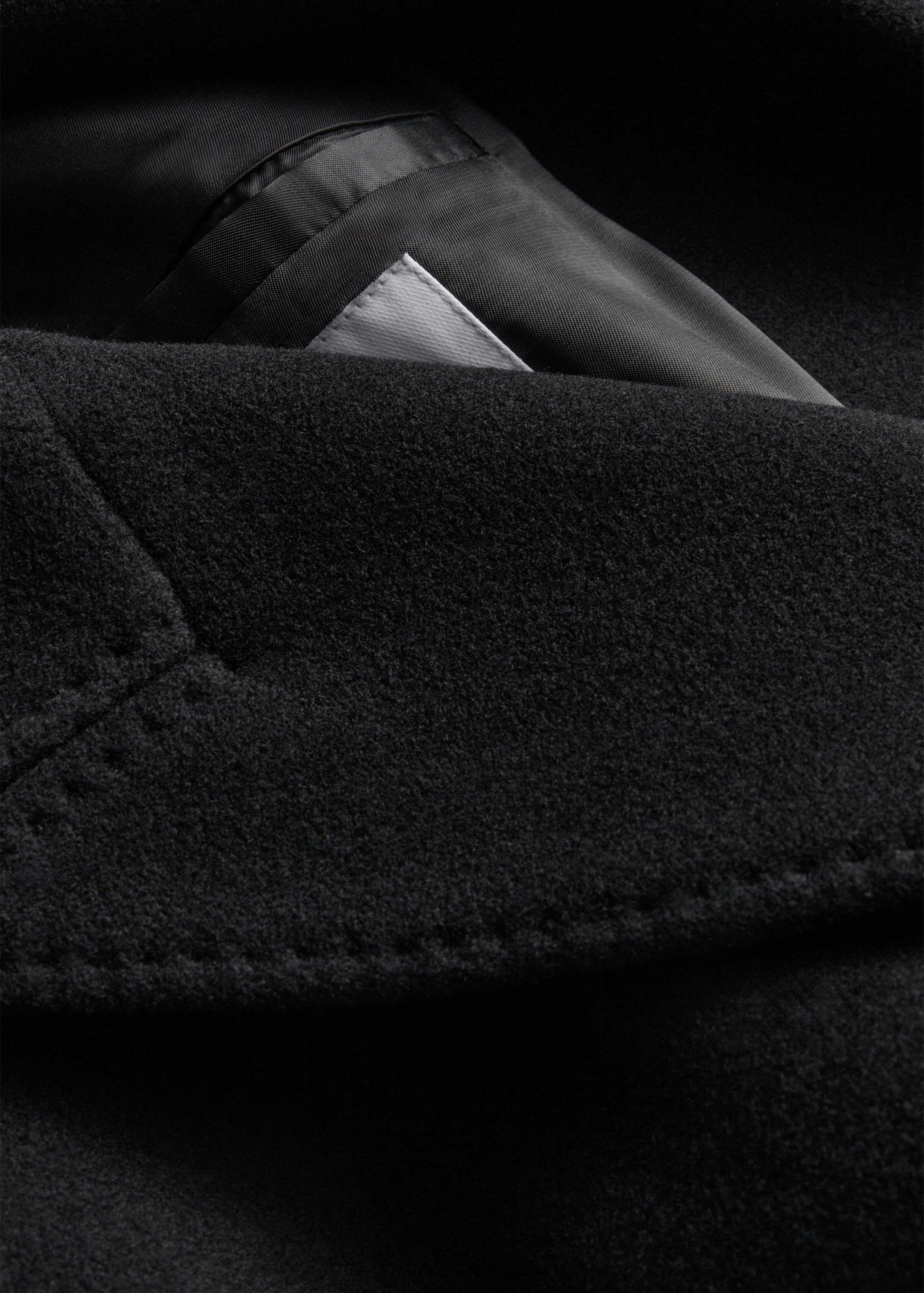 Ingrandisci l'immagine: Tailored Single-Breasted Coat - Black - DONNA | H&M CH 4